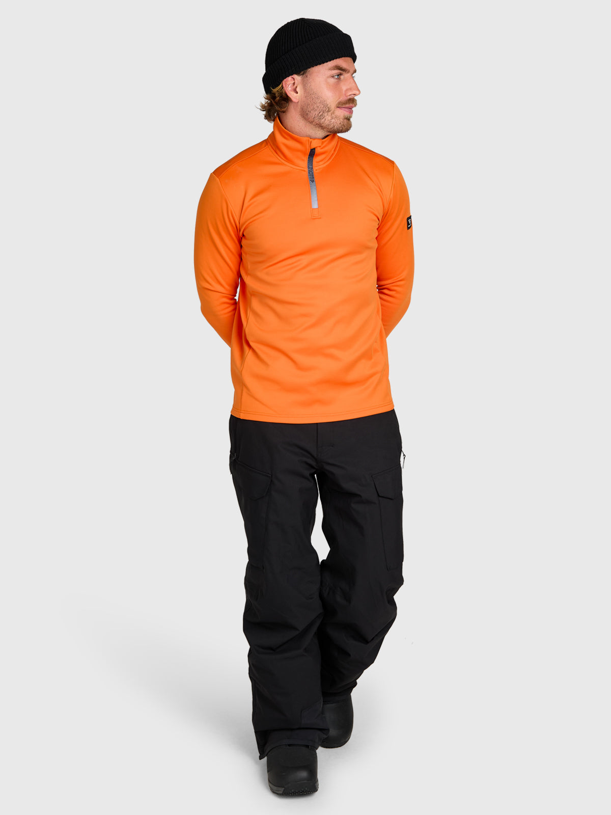 Heros Men Fleece | Pumpkin