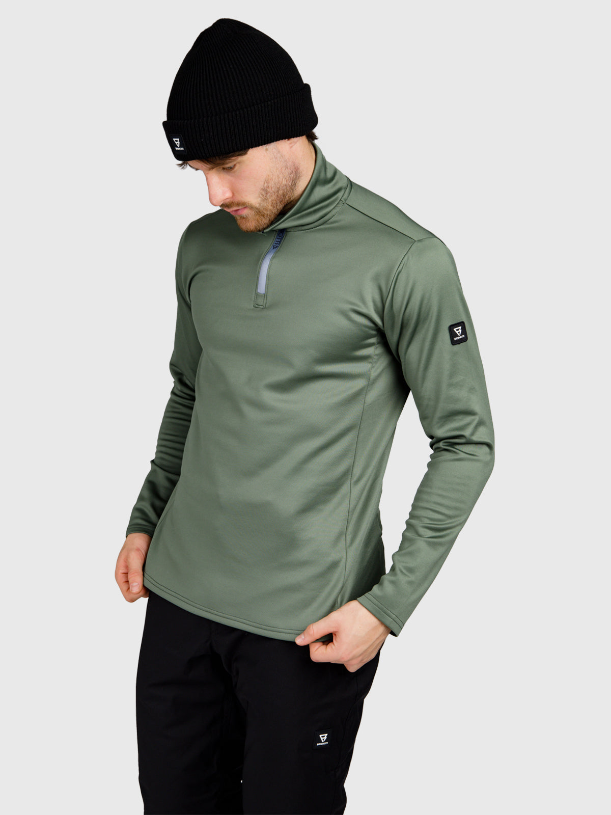 Heros Heren Fleece | Vintage Green