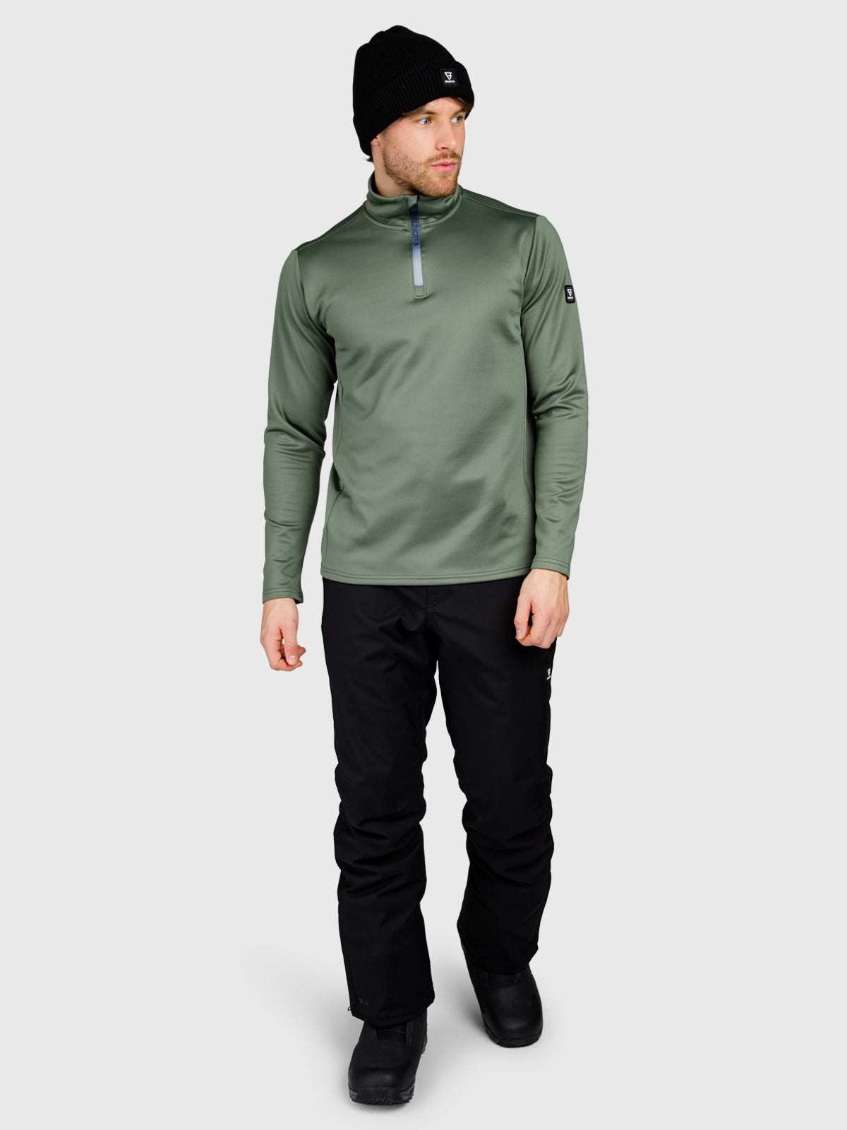 Heros Heren Fleece | Vintage Green