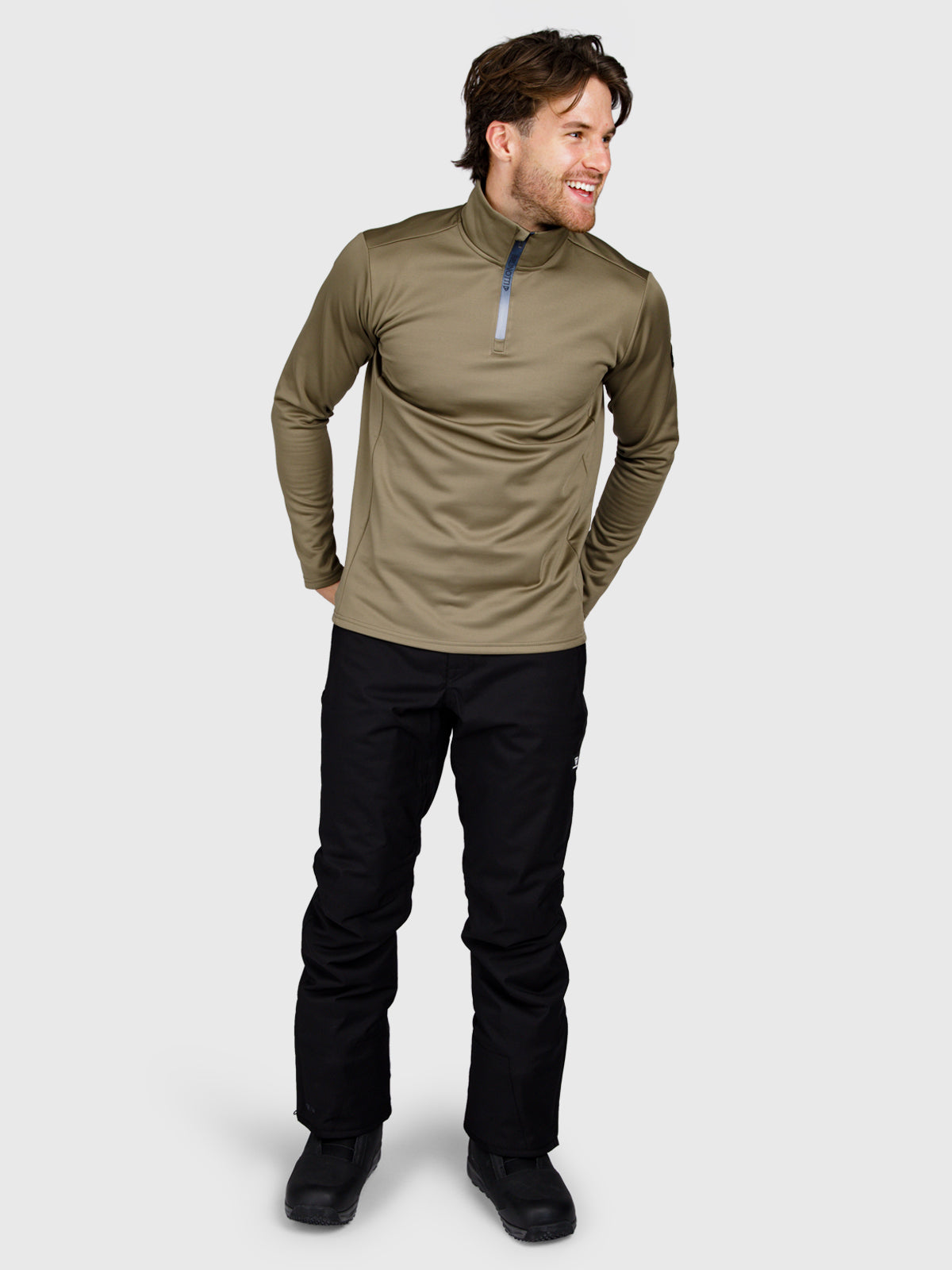 Heros Men Fleece | Dusky Green