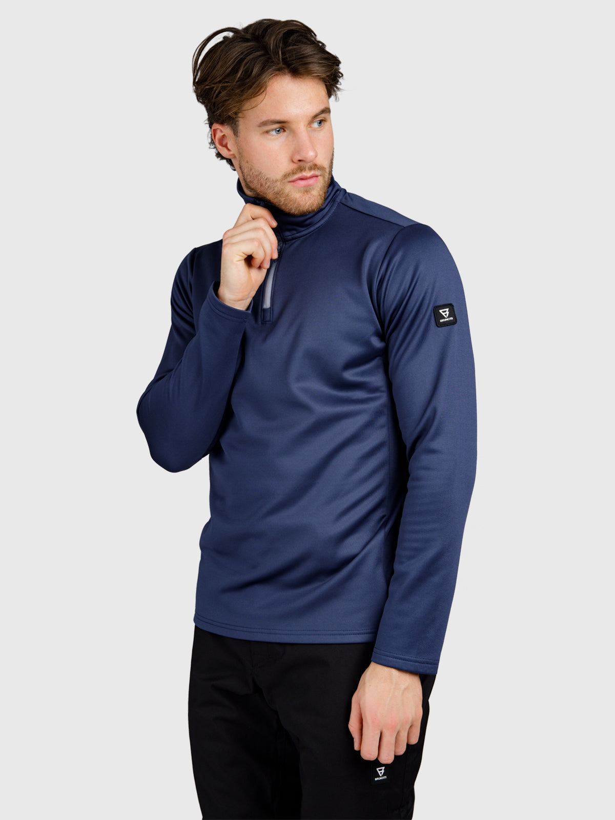 Heros Heren Fleece | Indigo Blue