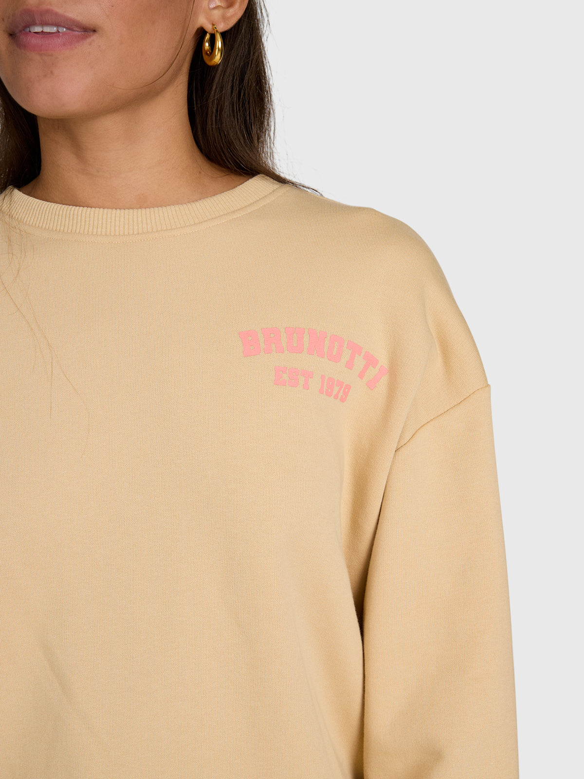 Alm Dames Sweater | Ginger