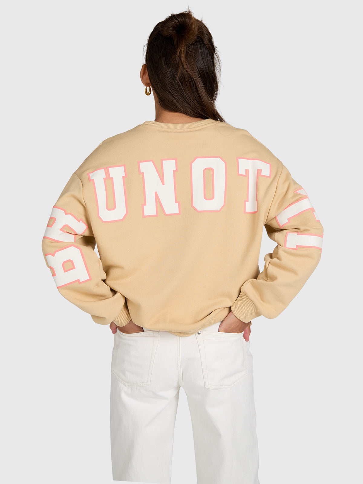 Alm Dames Sweater | Ginger