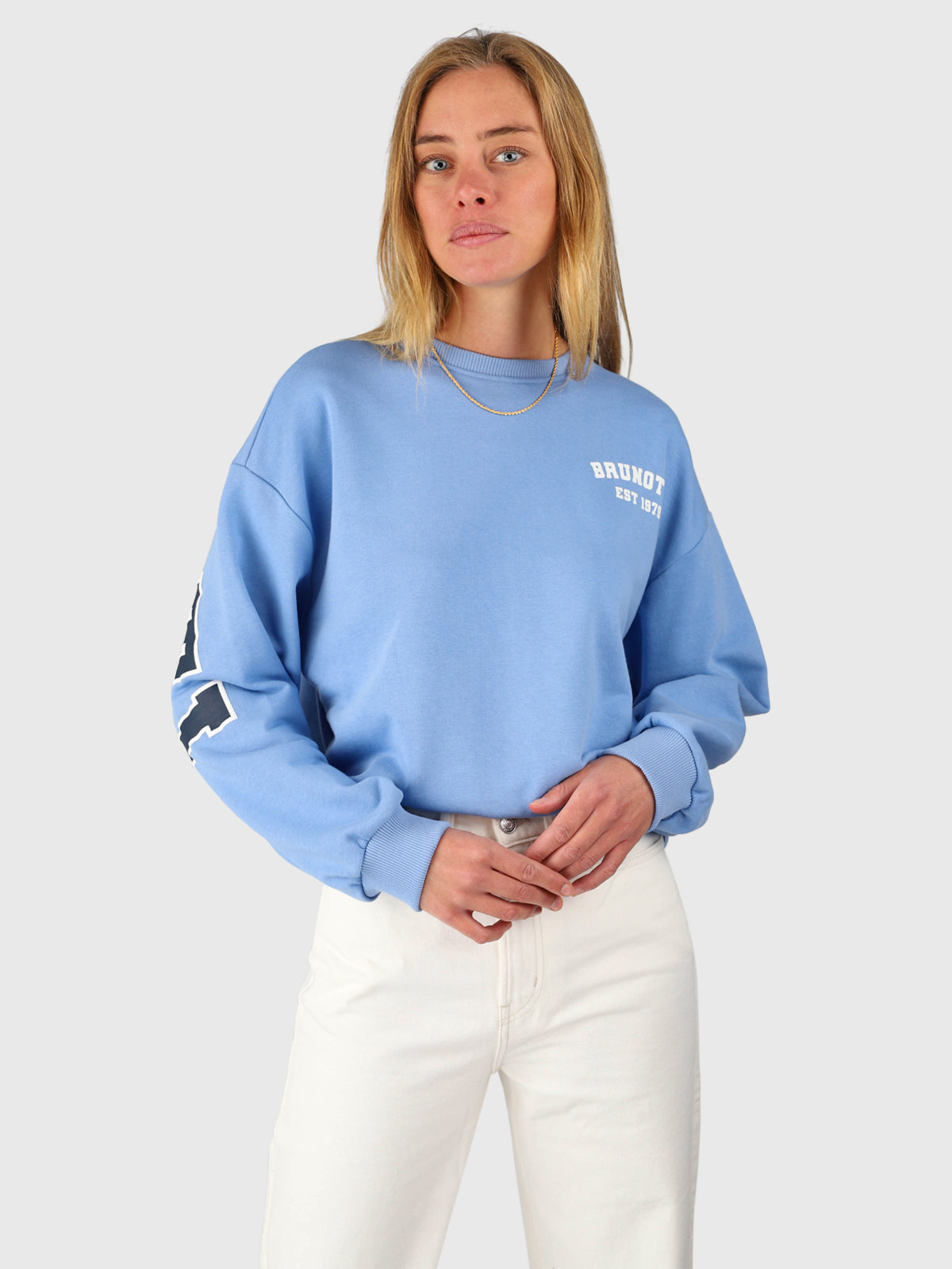 Zomer Alm Dames Sweater | Bluebell