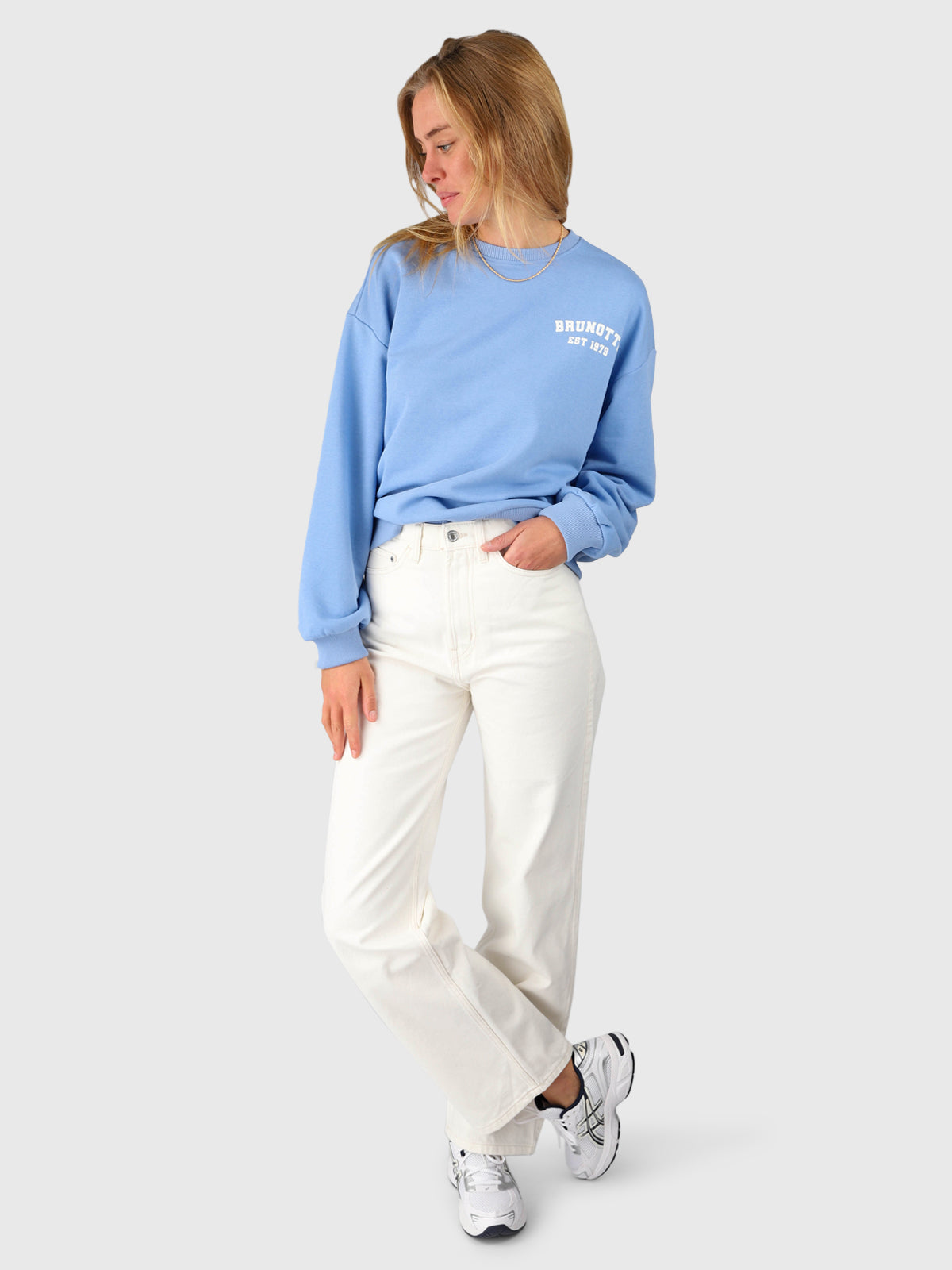 Zomer Alm Dames Sweater | Bluebell