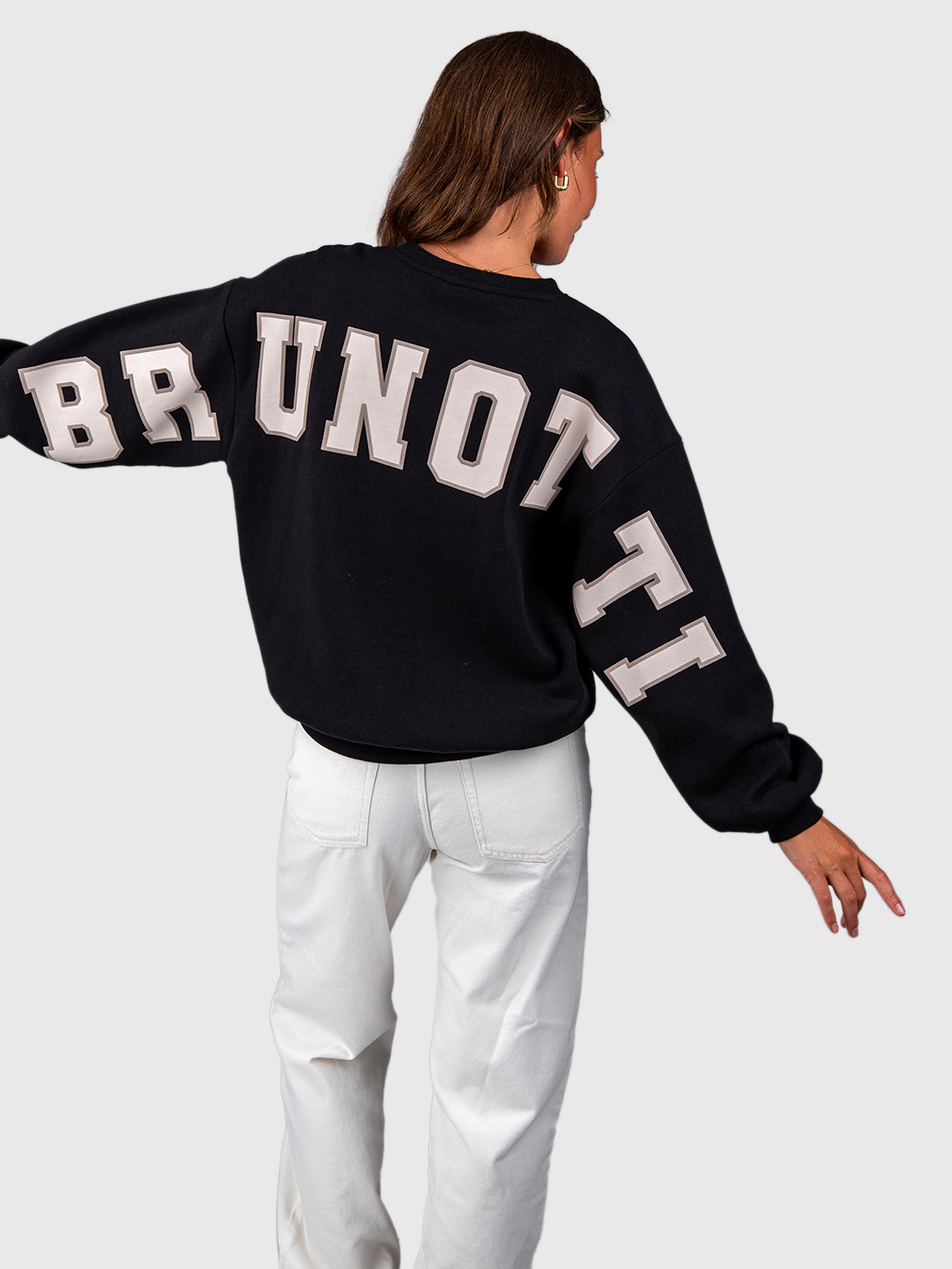 Alm Damen Sweatshirt | Schwarz
