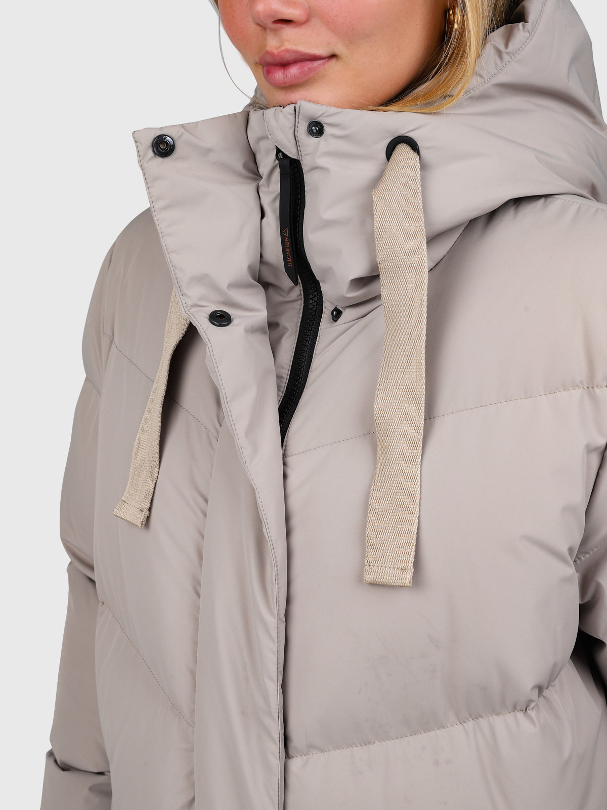 Bigsury Women Long Puffer Jacket | Fungi