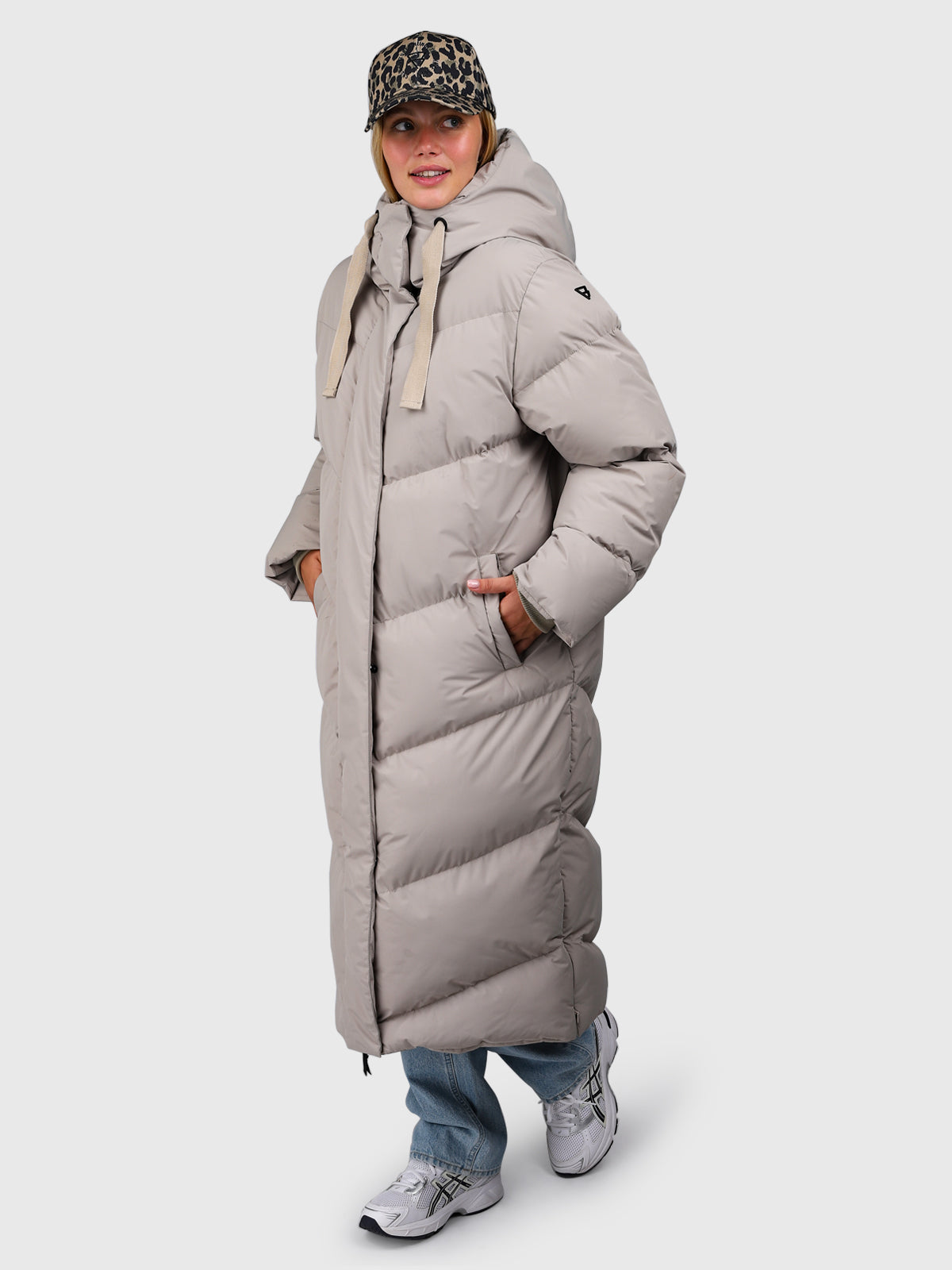 Bigsury Women Long Puffer Jacket | Fungi