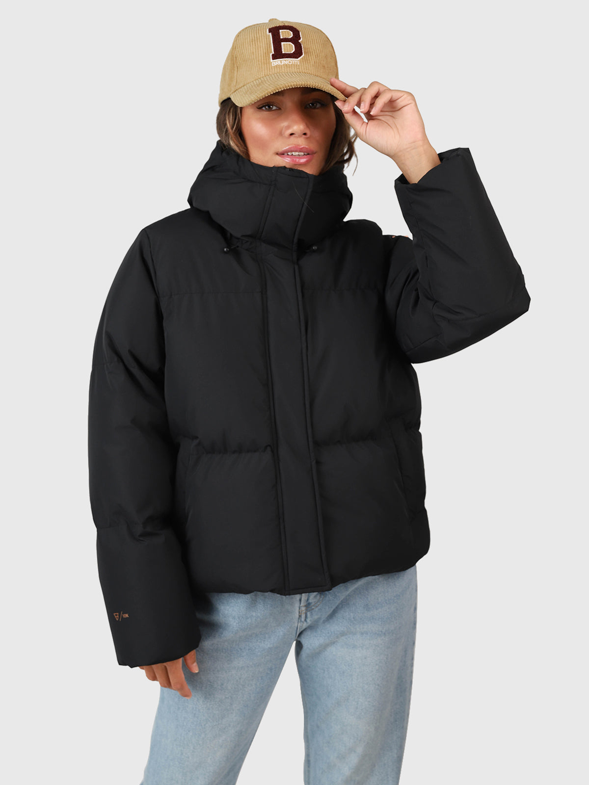 Miri Dames Puffer Jas | Zwart