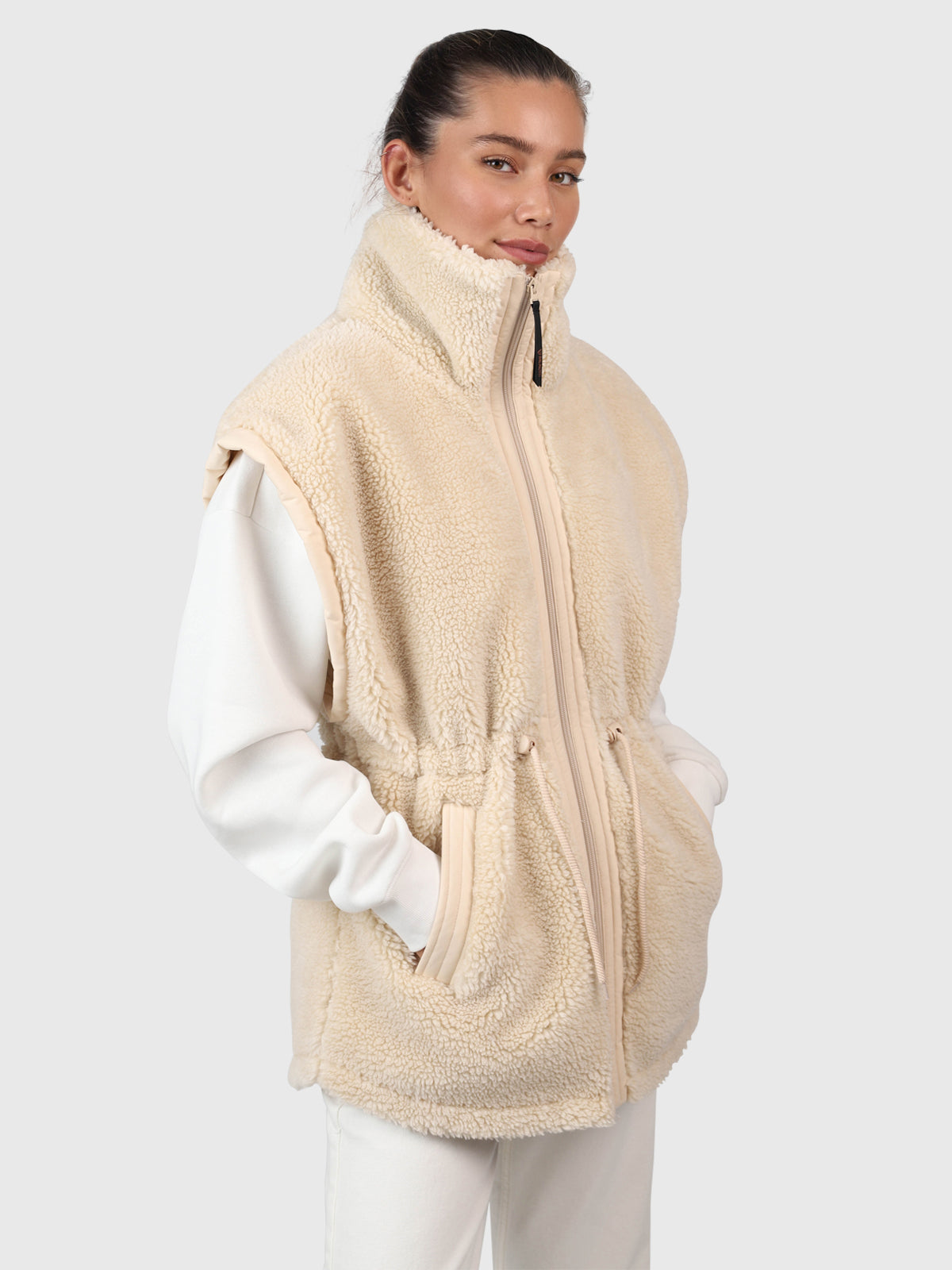 Marie Dames Teddy Fleece Bodywarmer | Canvas
