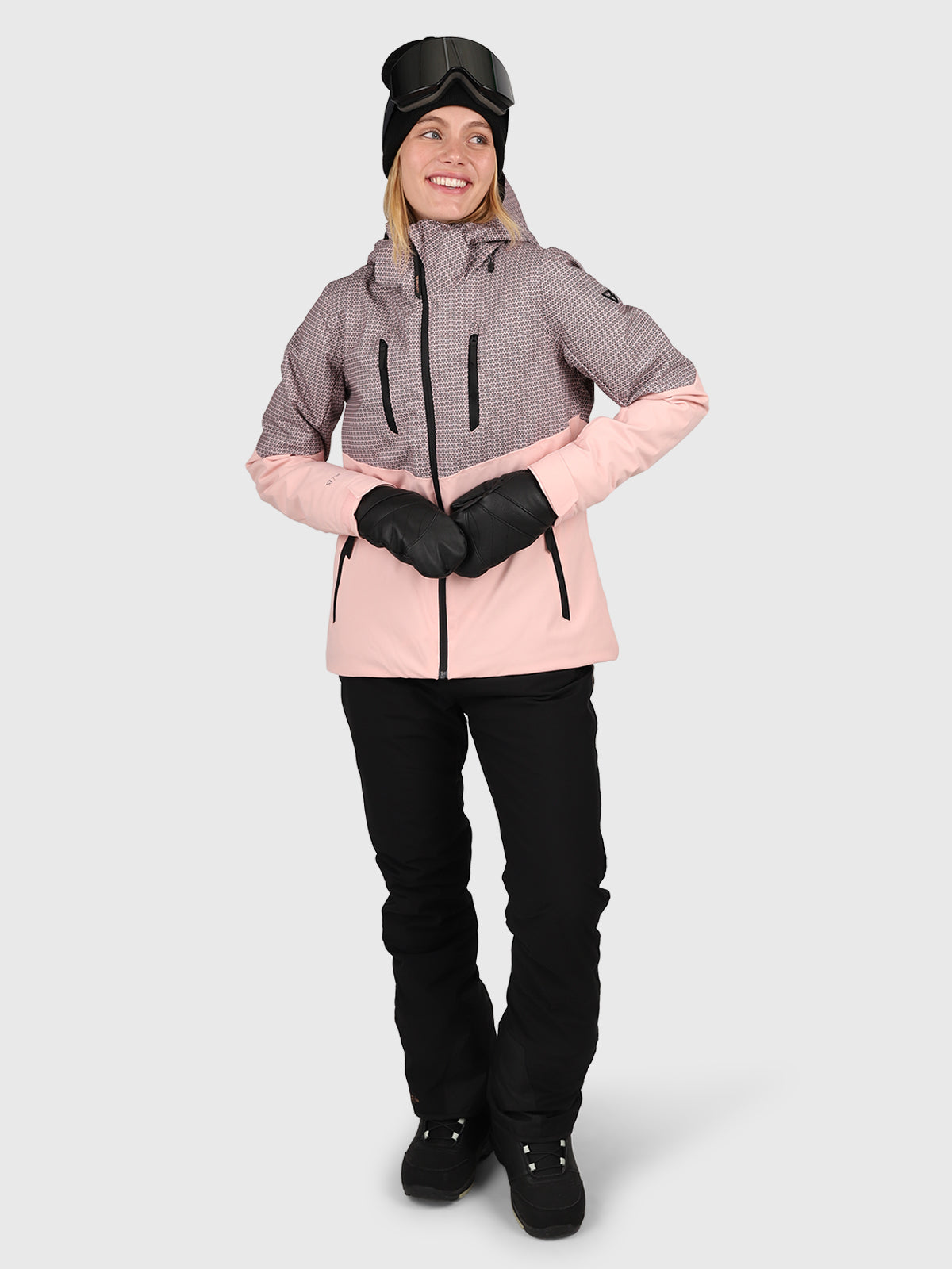 Lattea Damen Skijacke | Soft Pink