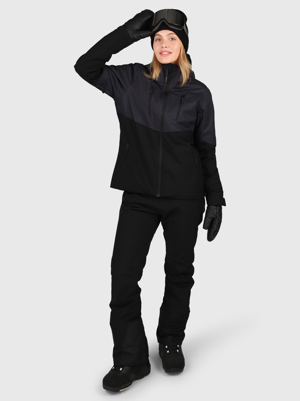 Lattea Women Snow Jacket | Black