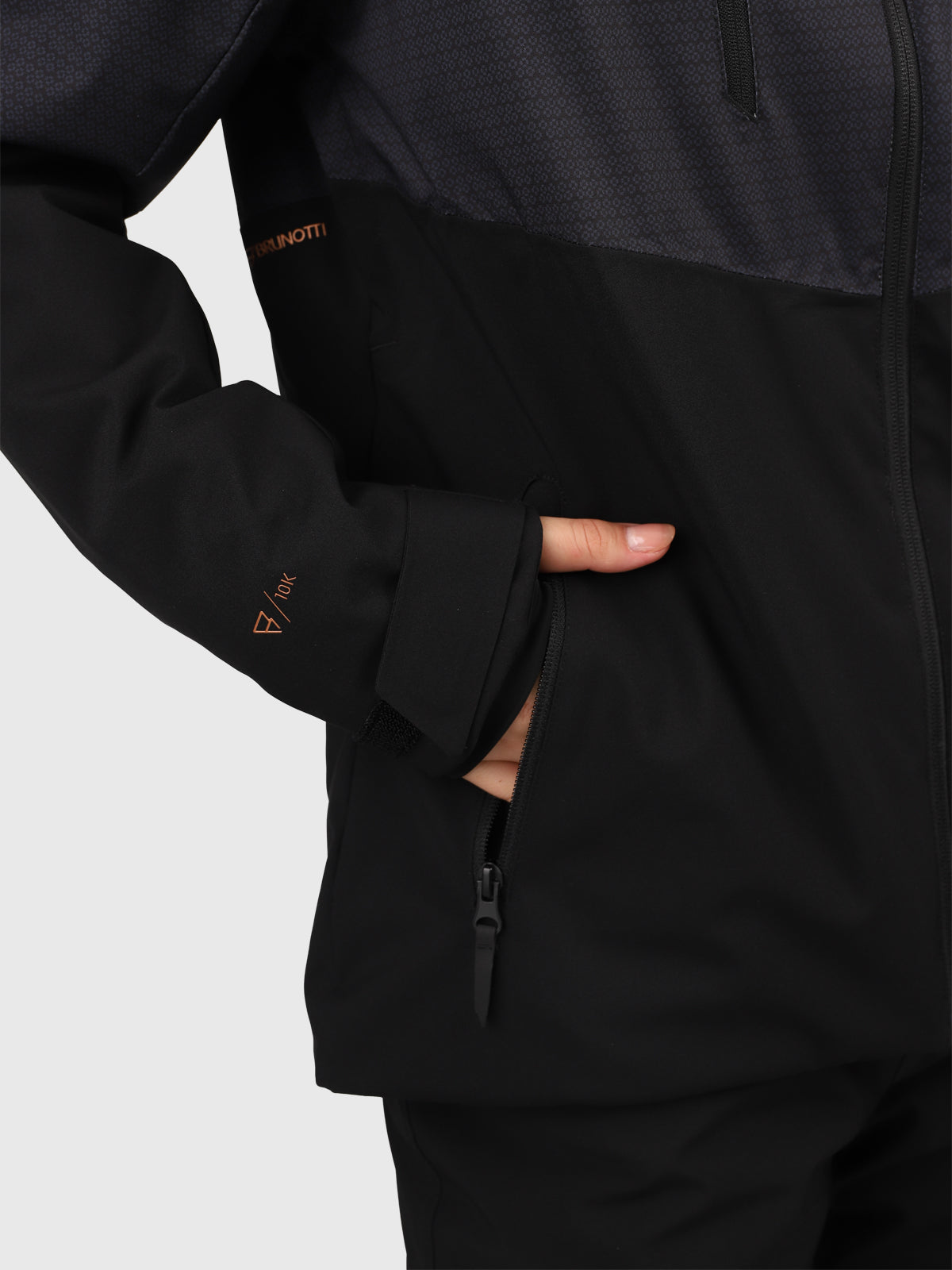 Lattea Women Snow Jacket | Black