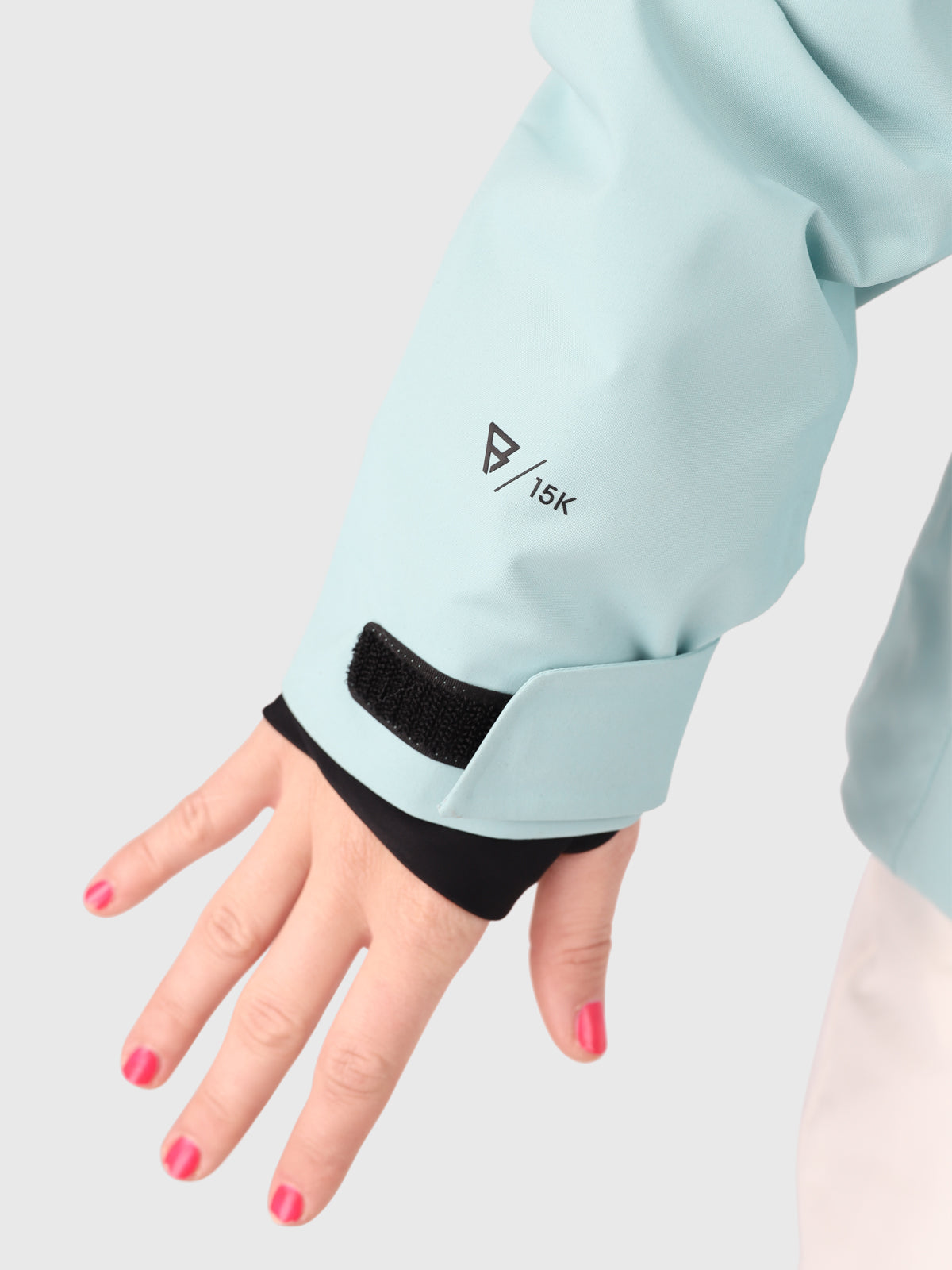 Mojavasa-S Damen Anorak Schneejacke | Seegrün