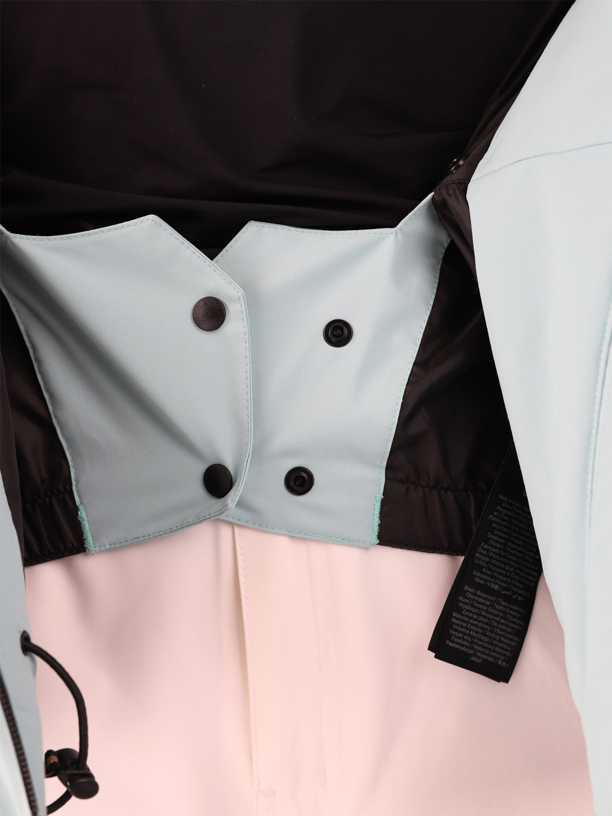 Mojavasa-S Damen Anorak Schneejacke | Seegrün