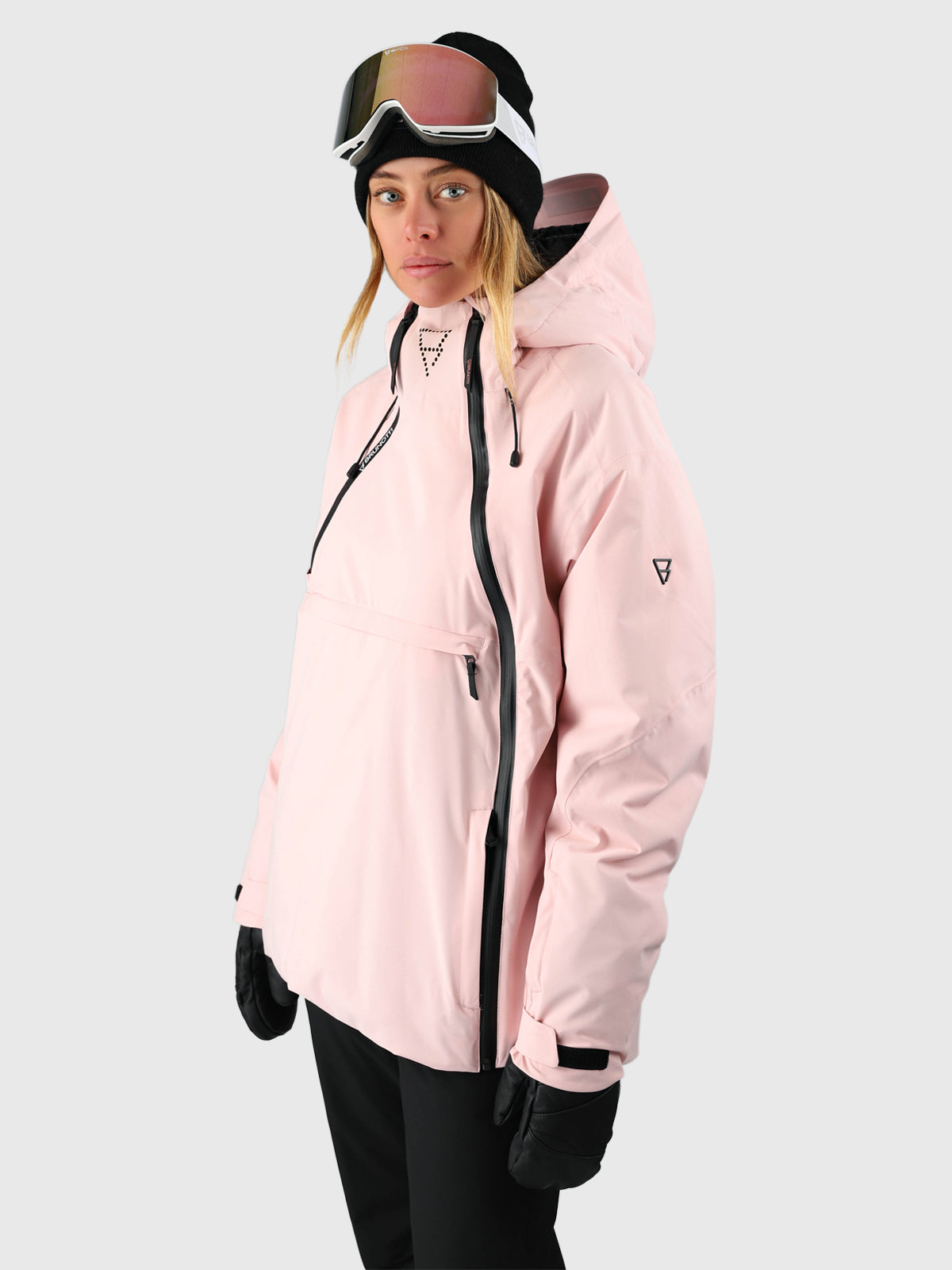 Mojavasa-S Dames Anorak Ski Jas | Soft Pink