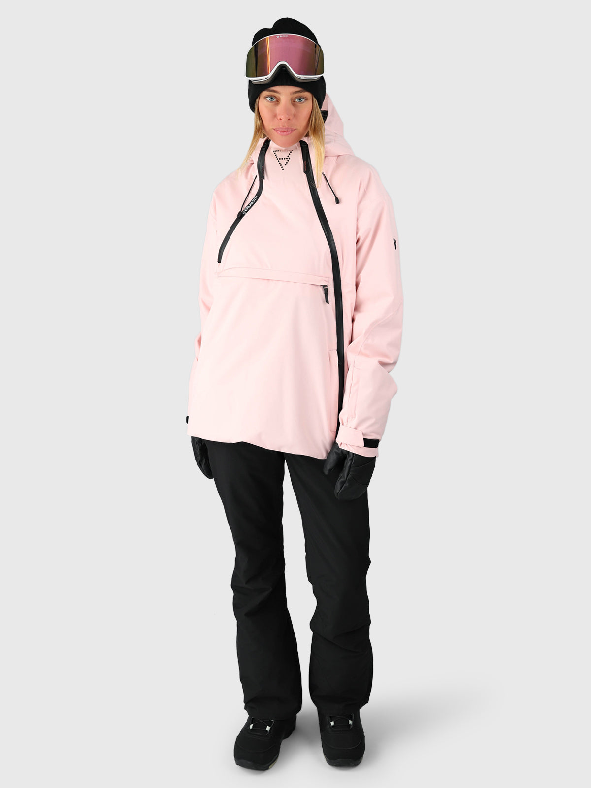 Mojavasa-S Dames Anorak Ski Jas | Soft Pink