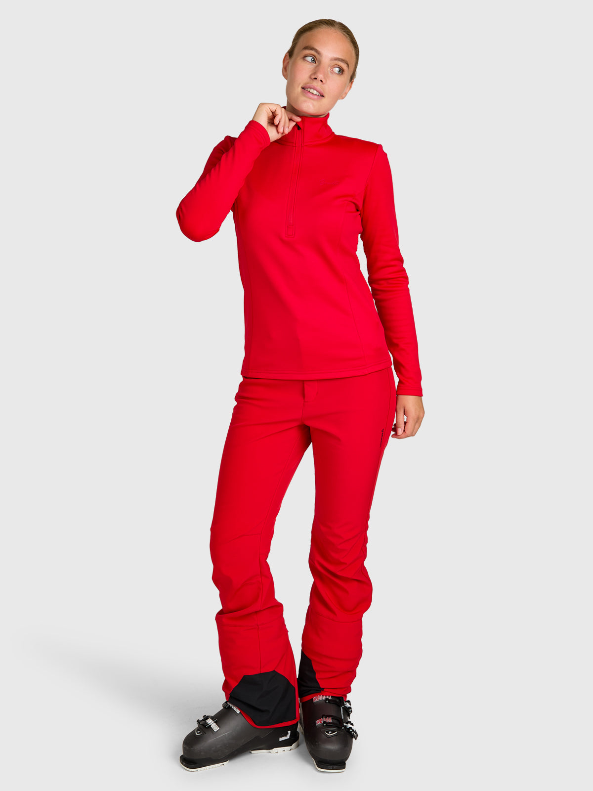 Heronne Women Fleece | True Red
