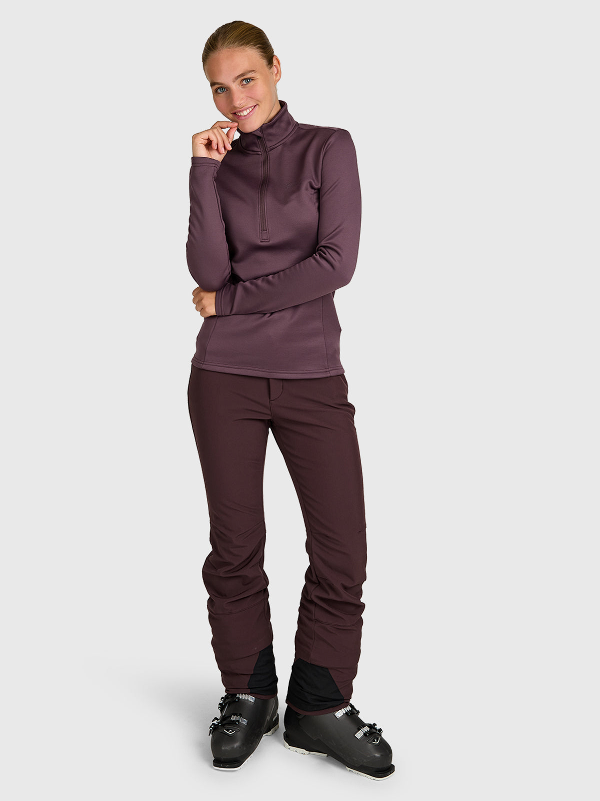 Heronne Women Fleece | Raisin