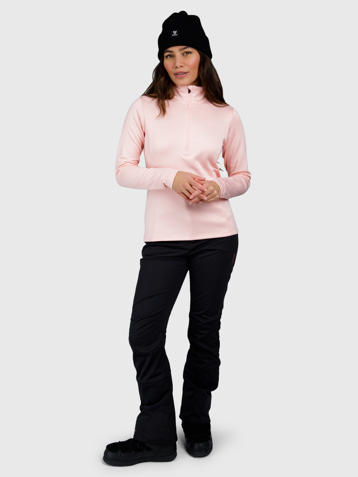 Heronne Women Fleece | Dusty Pink