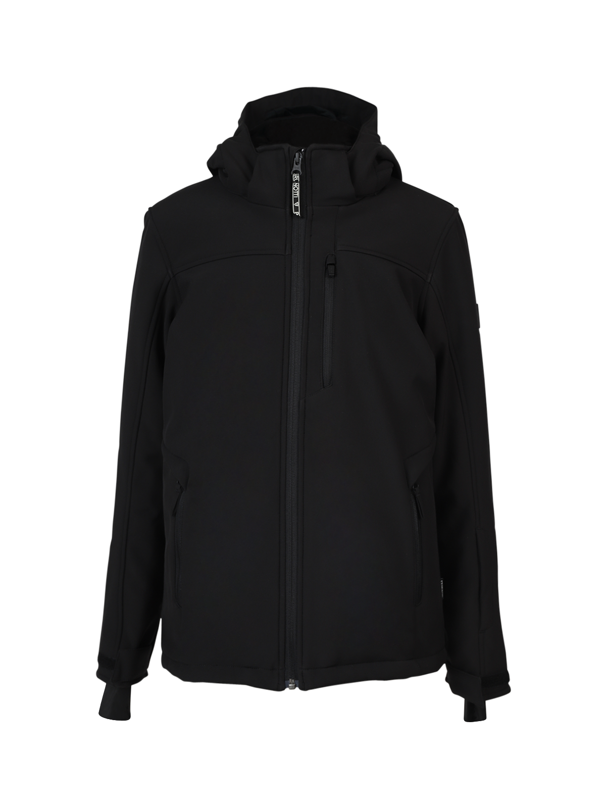 Marsaly-N Jongens Softshell Jas | Zwart