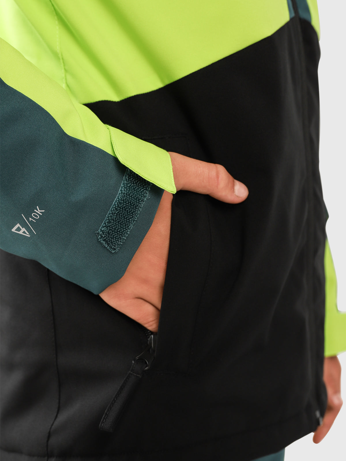 Aratiny 男童雪地夹克 | Fuel Green