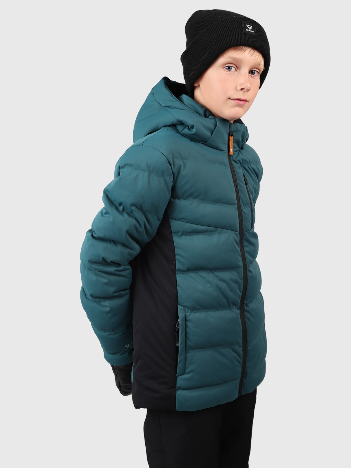 Brunotti Sanclairy Boys Puffer Snow Jacket Fuel Green