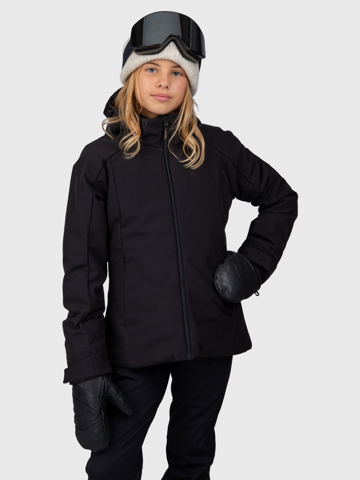 Ariasy Girls Softshell Jacket | Black