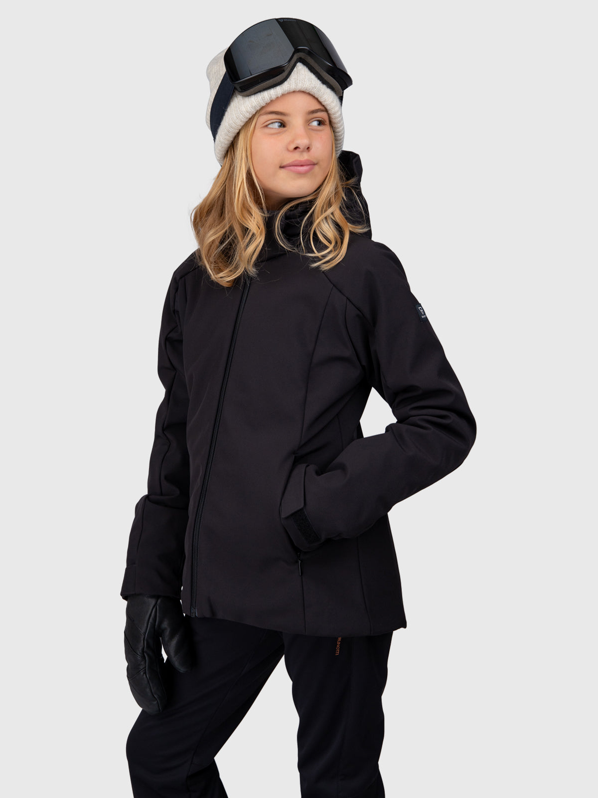 Ariasy Girls Softshell Jacket | Black