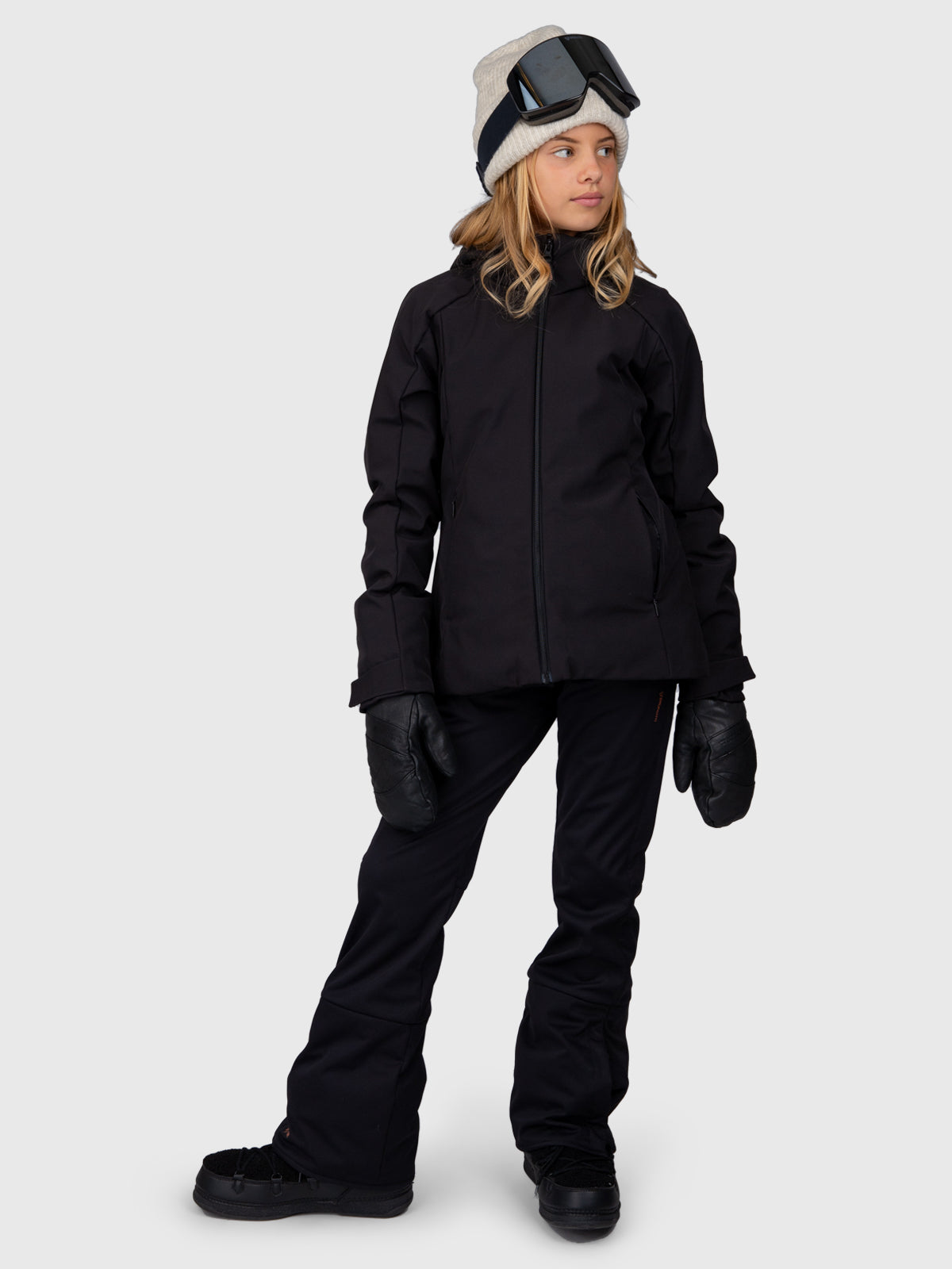 Ariasy Girls Softshell Jacket | Black