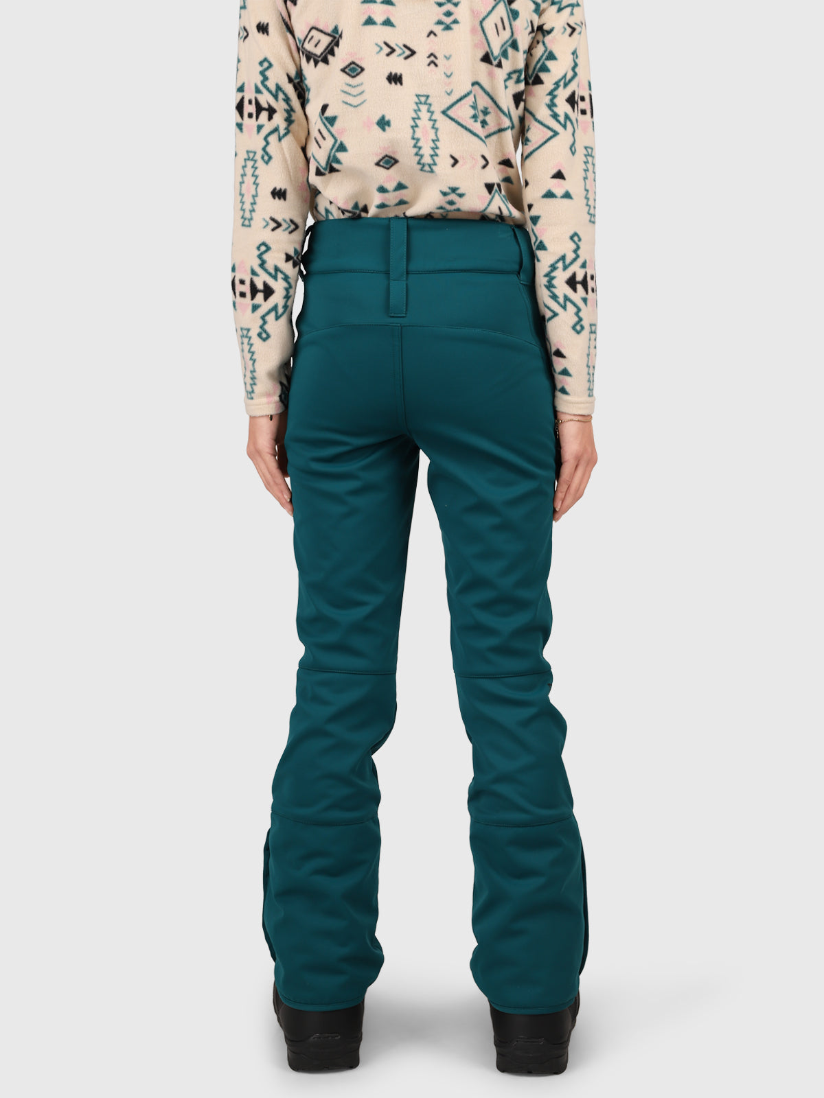 Marty Mädchen Softshell Skihose | Evergreen