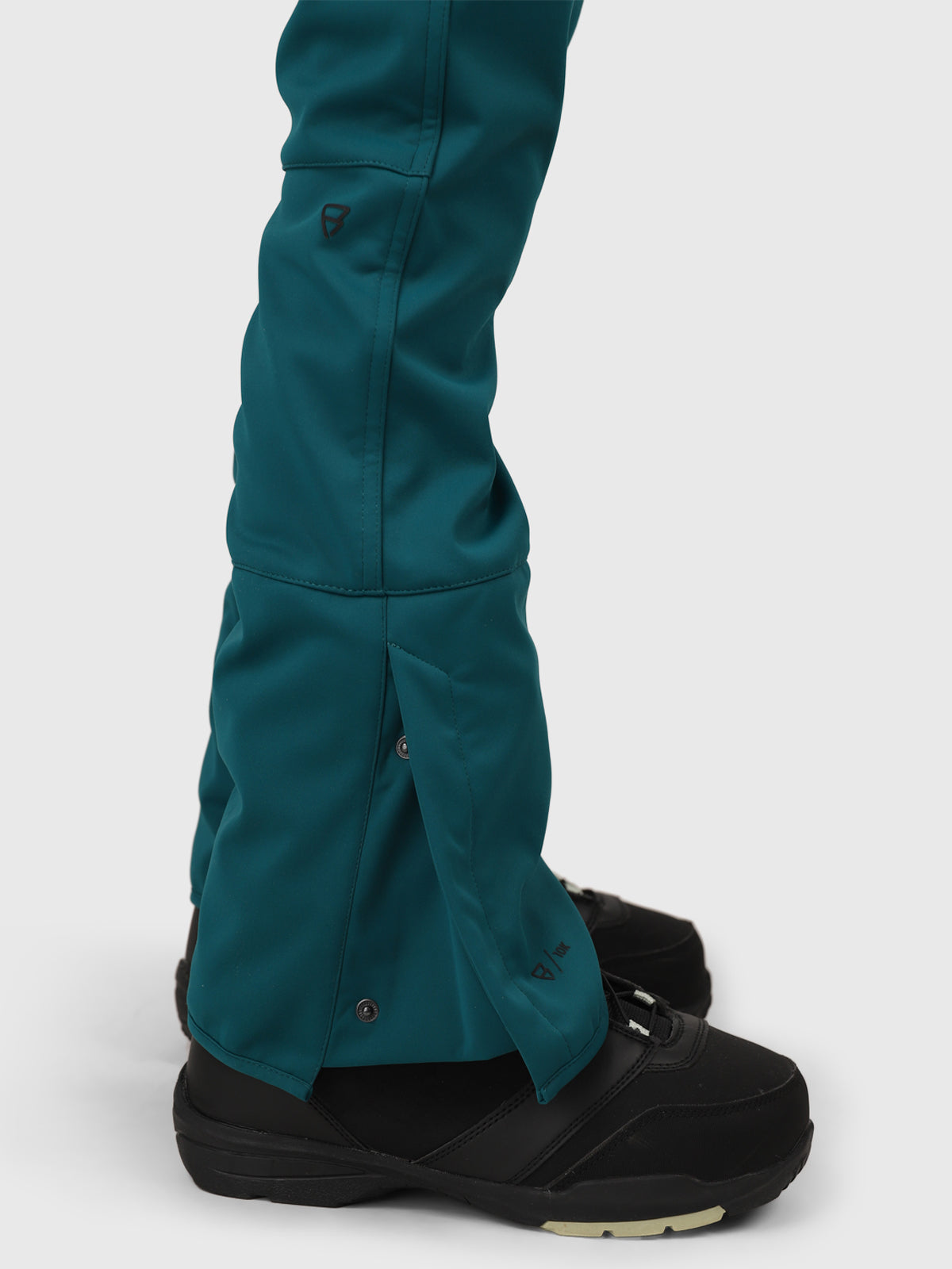 Marty Mädchen Softshell Skihose | Evergreen