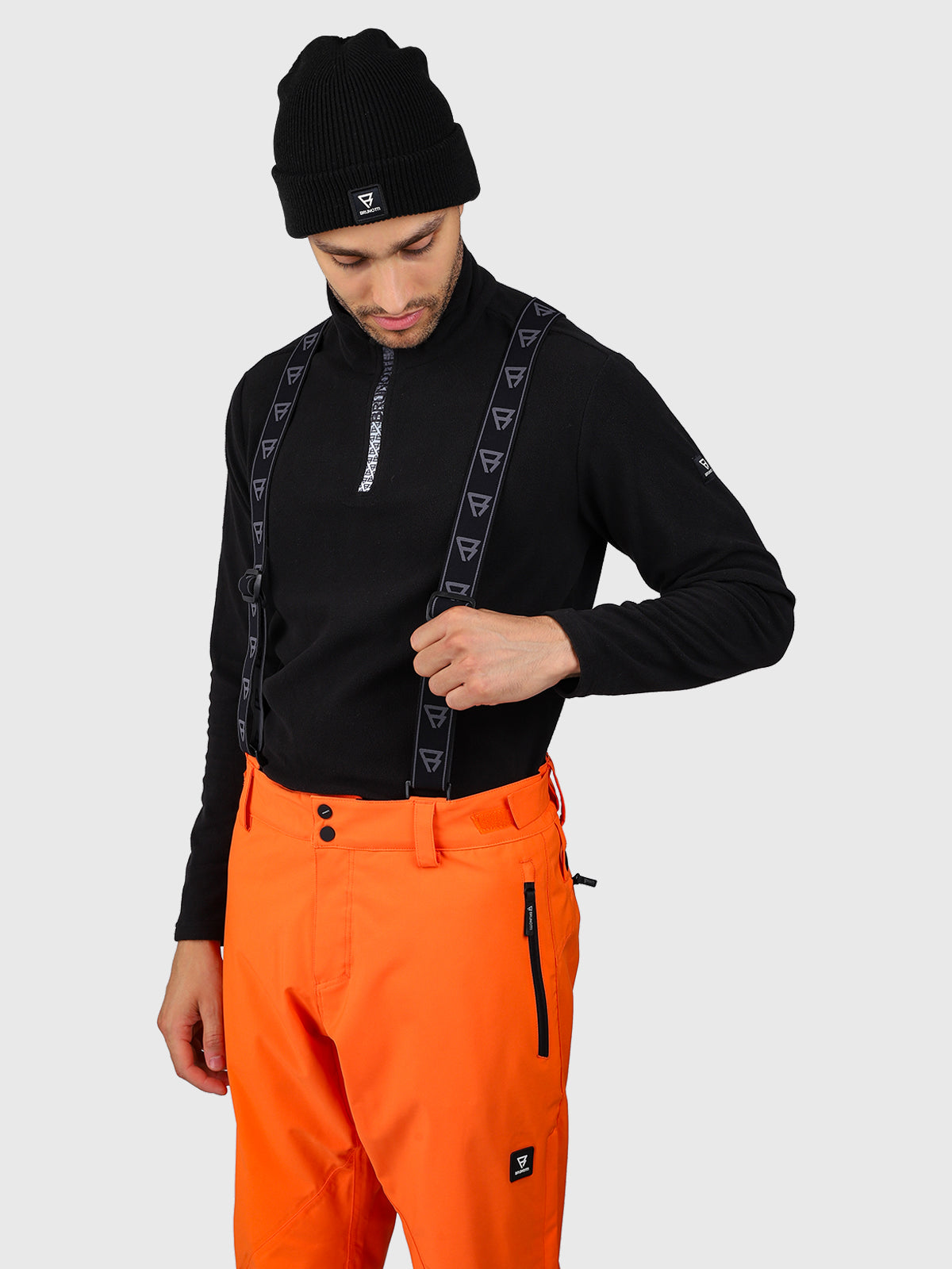 Ramiro Men Snow Pants | Punch Orange