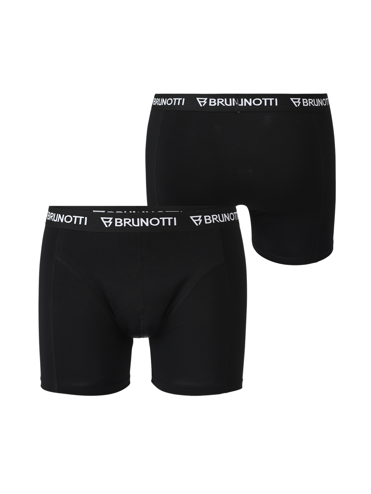 Mees 2-Pack Men Boxer Briefs | Black