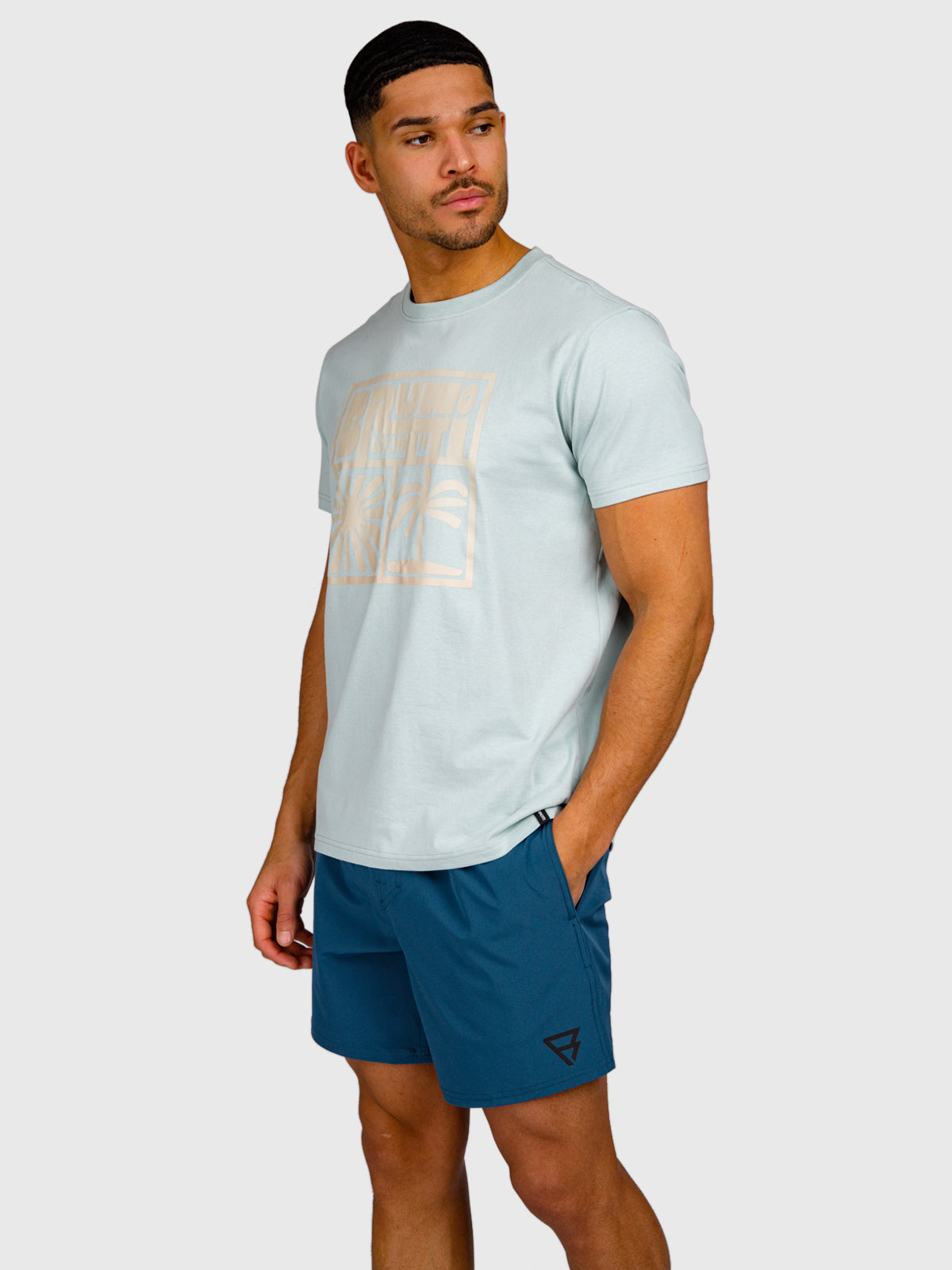 Leeway Herren T-Shirt | Mist