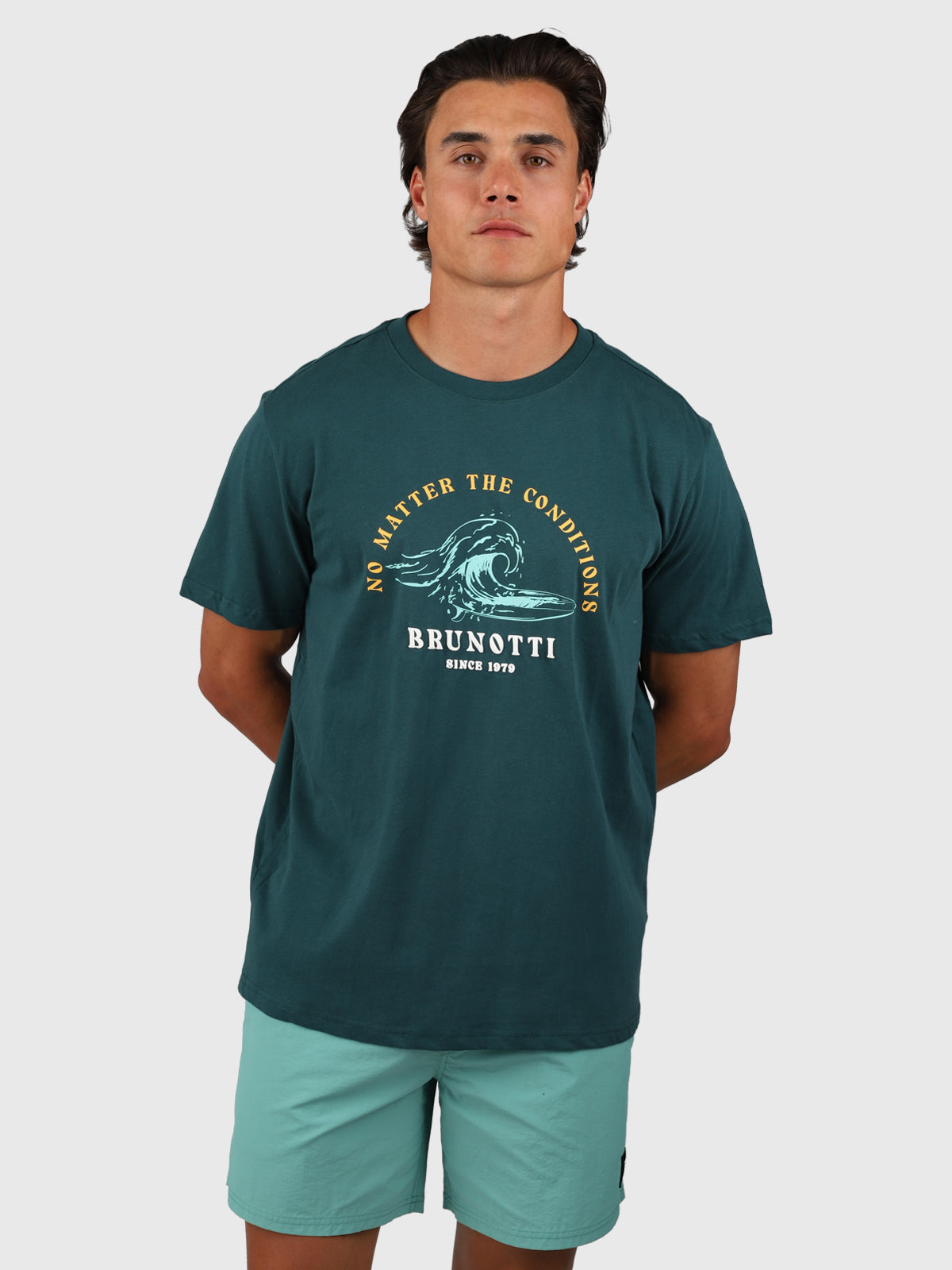Leeway Men T-shirt | Fuel Green