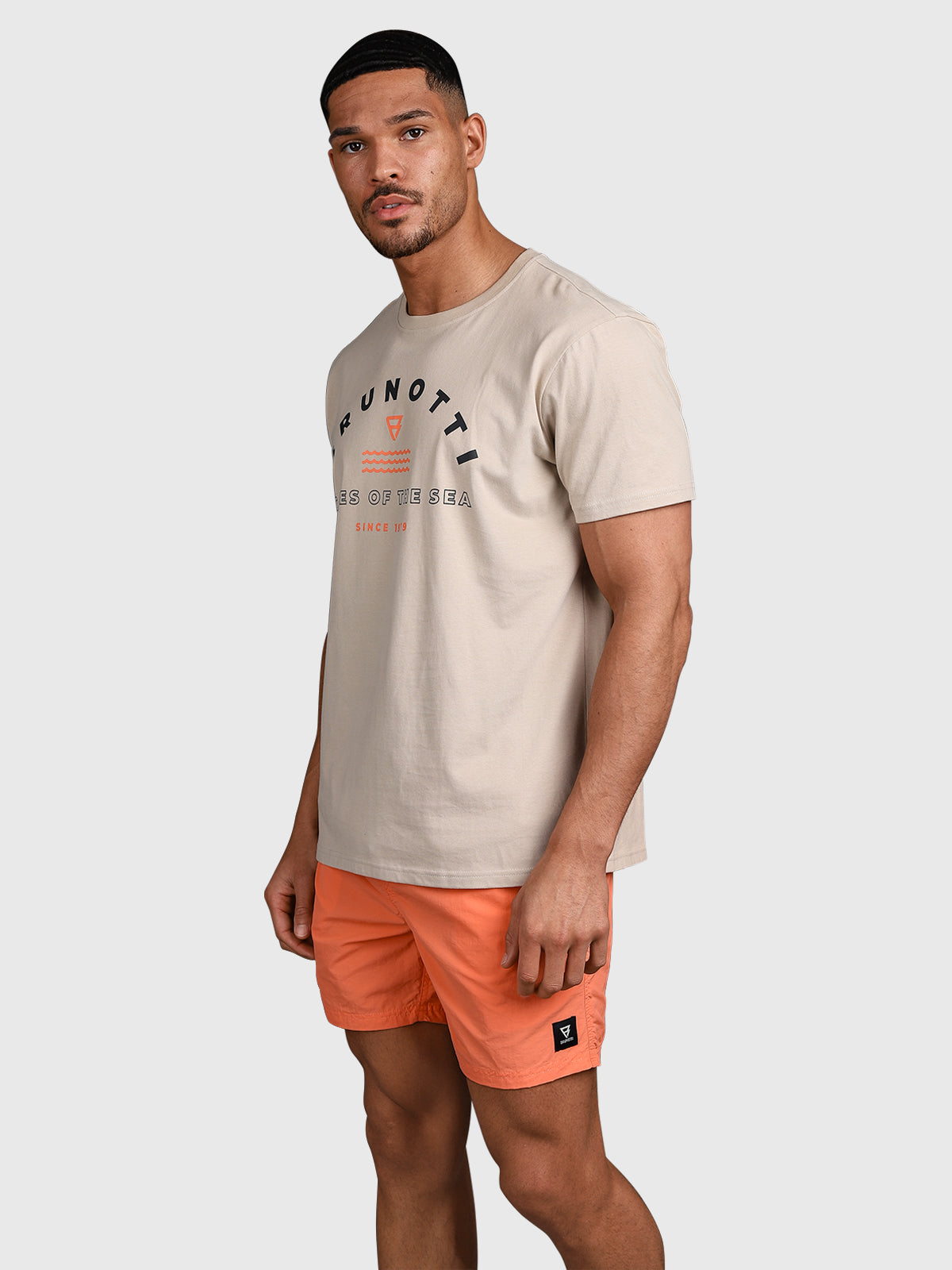 Leeway Herren T-Shirt | Feather Grey