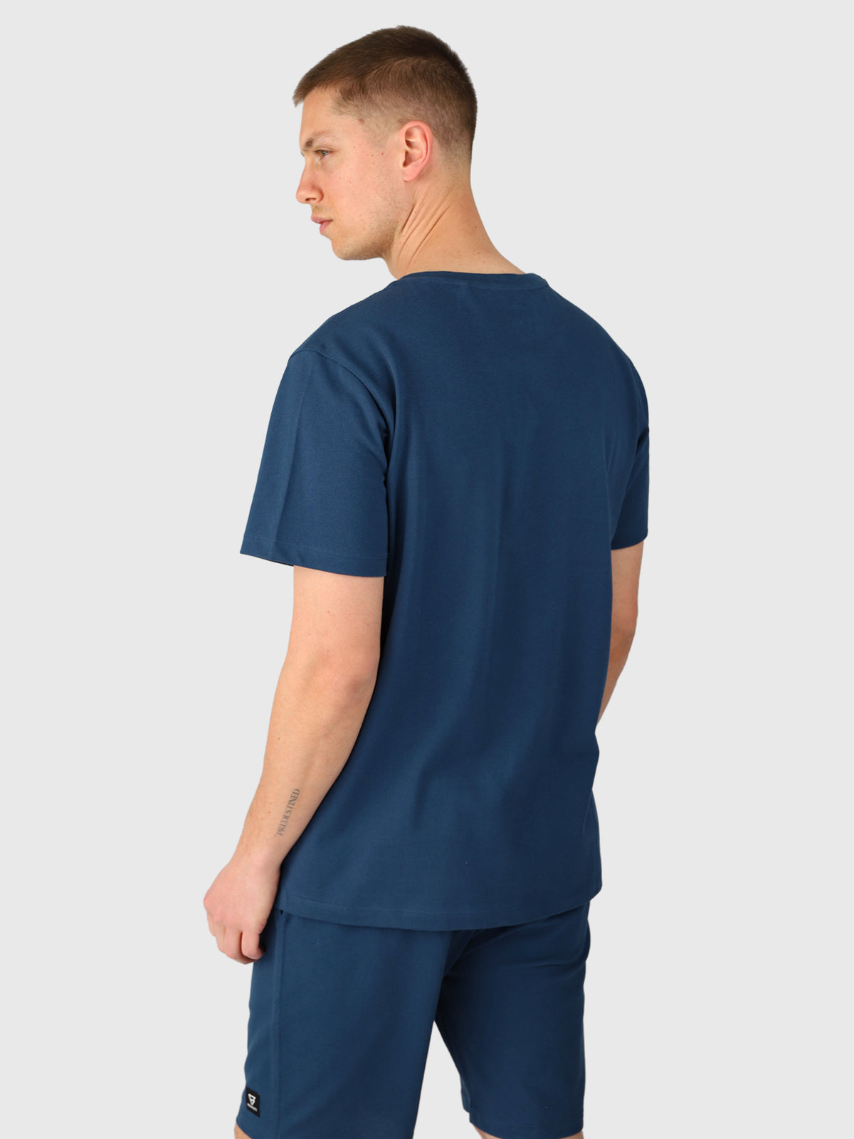 Axle-Pique Men T-shirt | Night Blue
