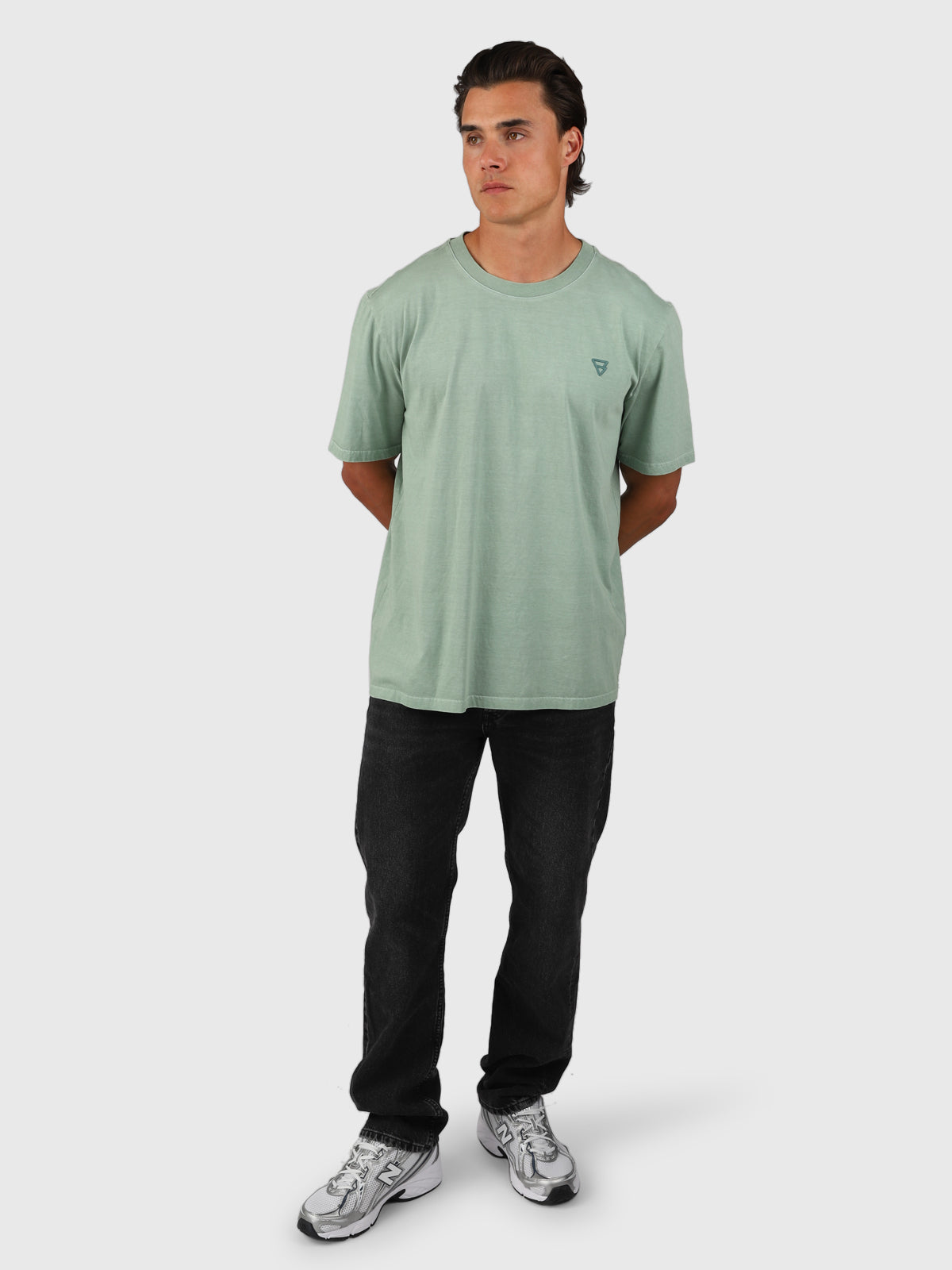 Grassroots Men T-Shirt | Bottle Green