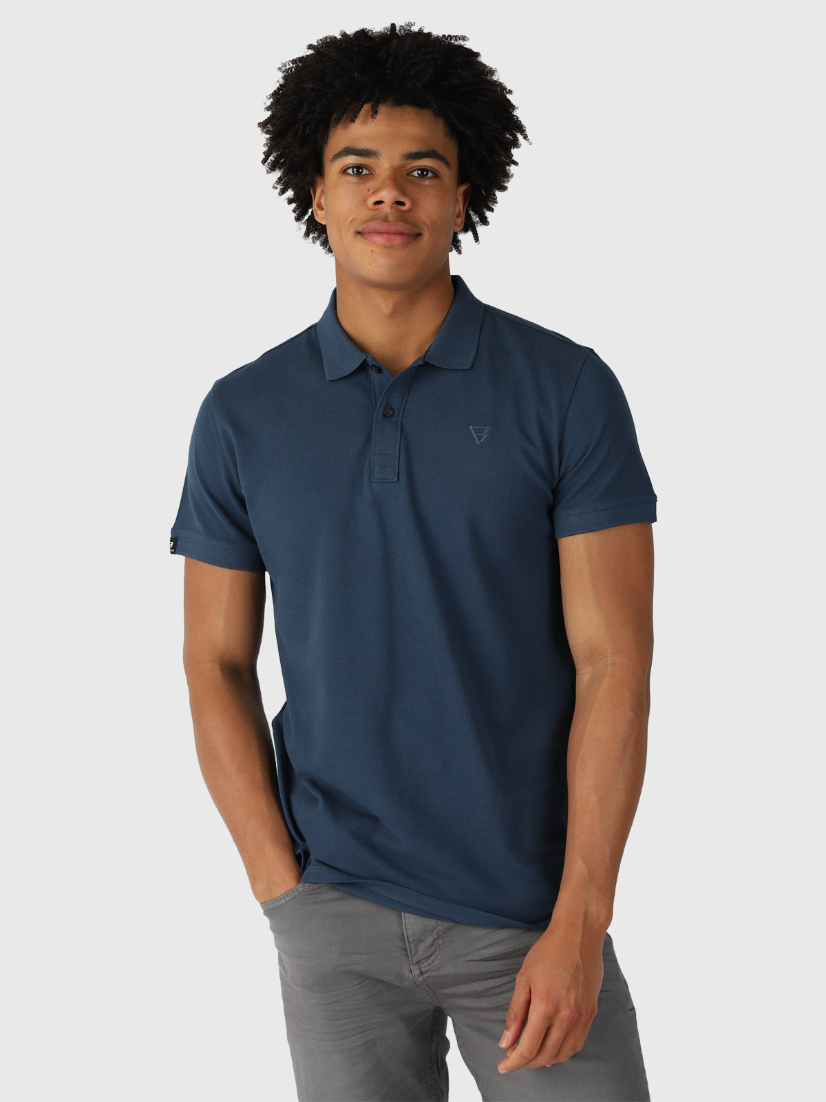 Frunot-II Heren Polo | Blauw