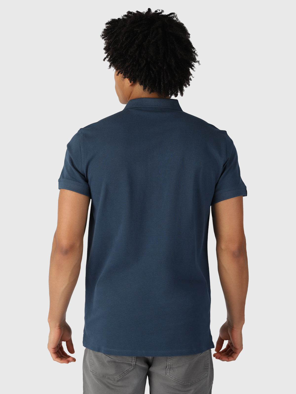 Frunot-II Men Polo | Blue