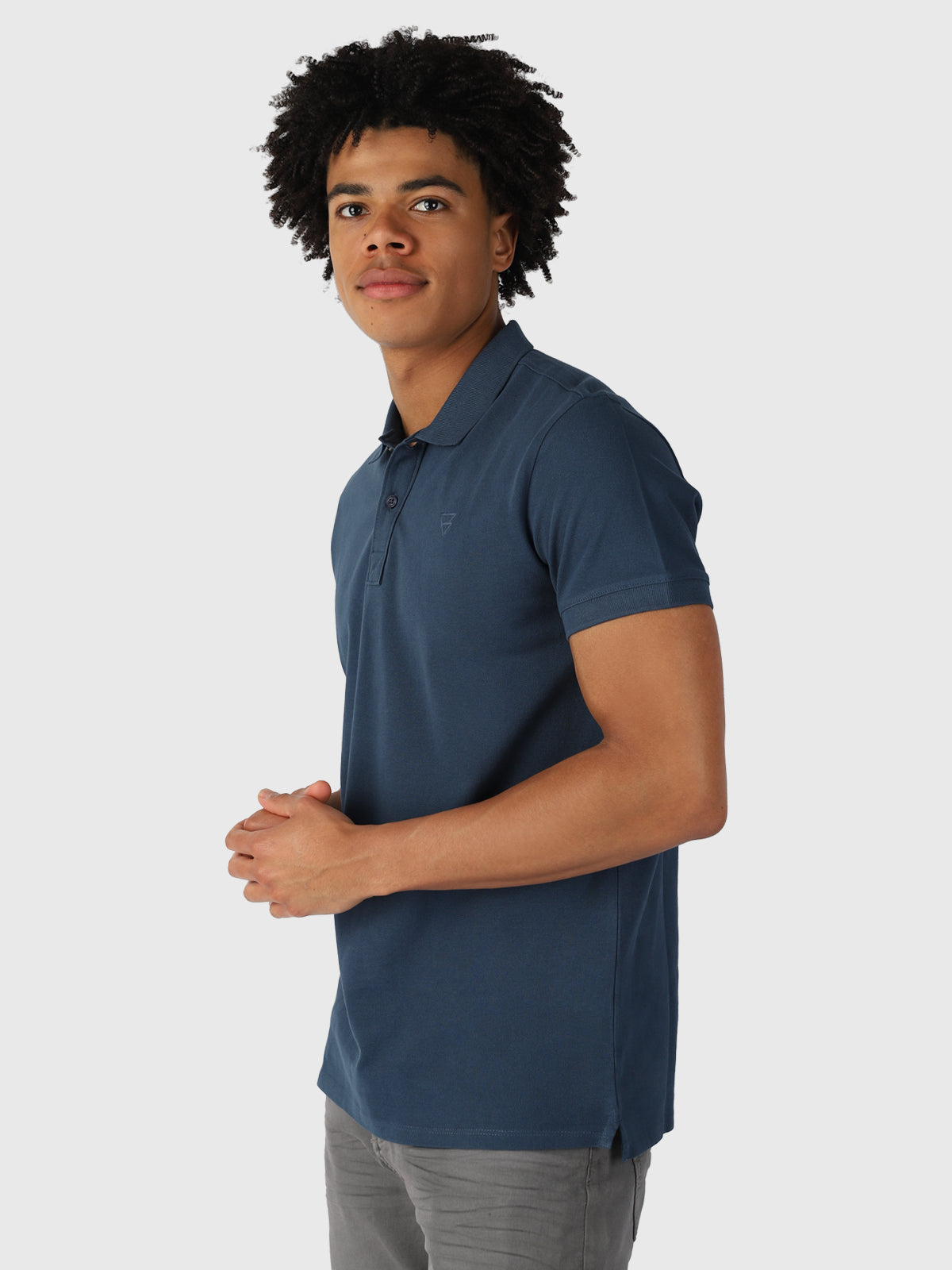 Frunot-II Men Polo | Blue