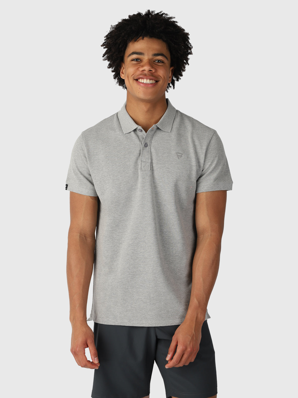 Frunot-II Men Polo | Grey