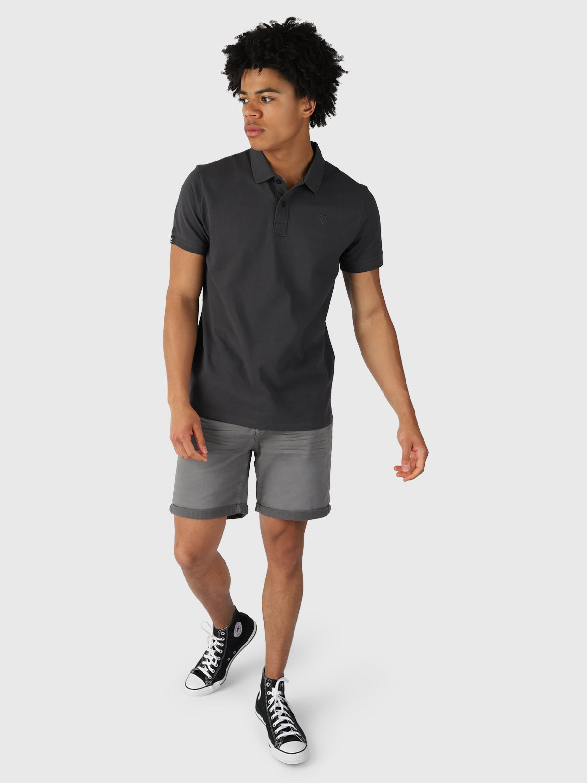 Frunot-II Men Polo | Titanium