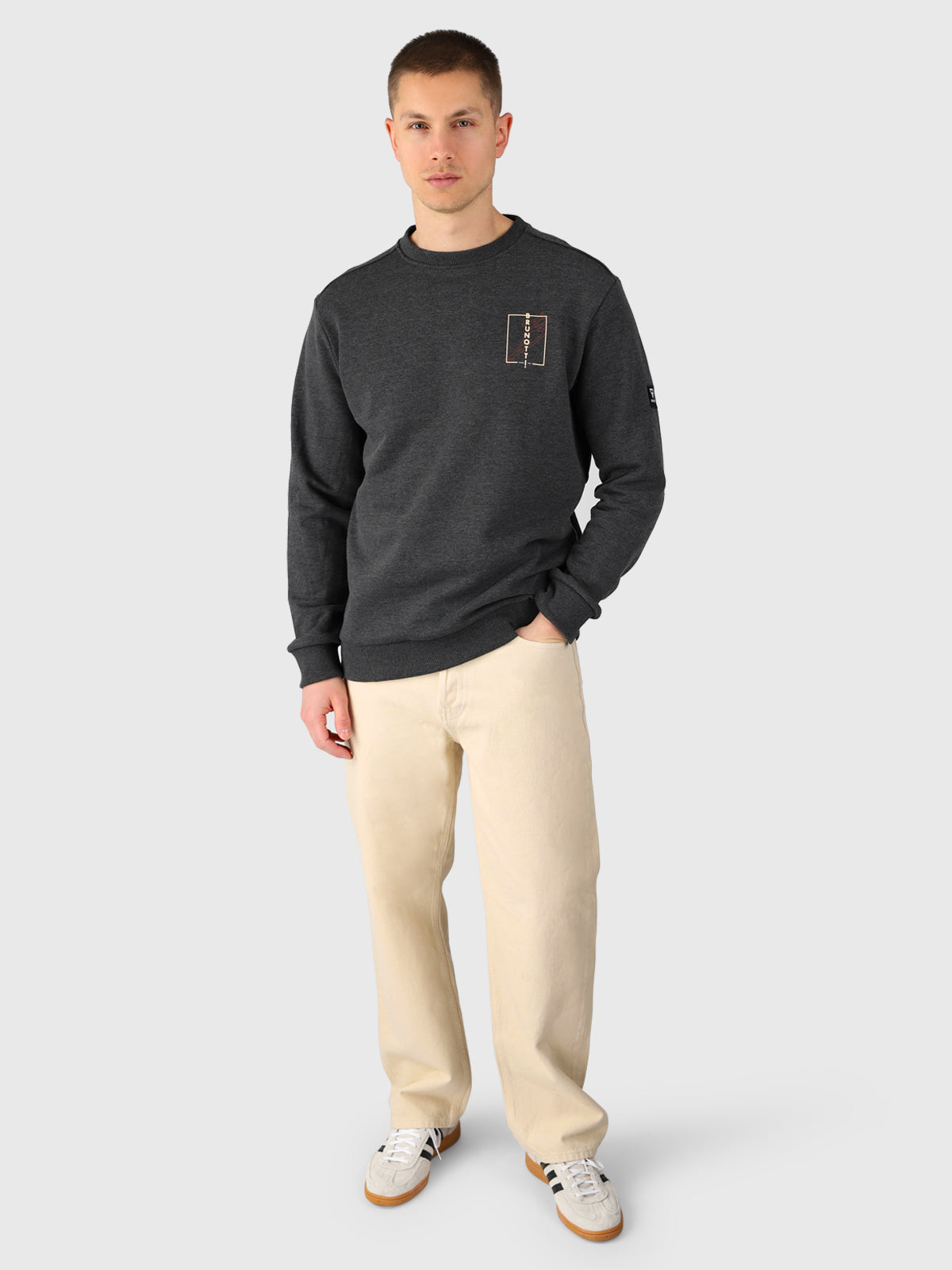 Naval Men Sweater | Pirate Black