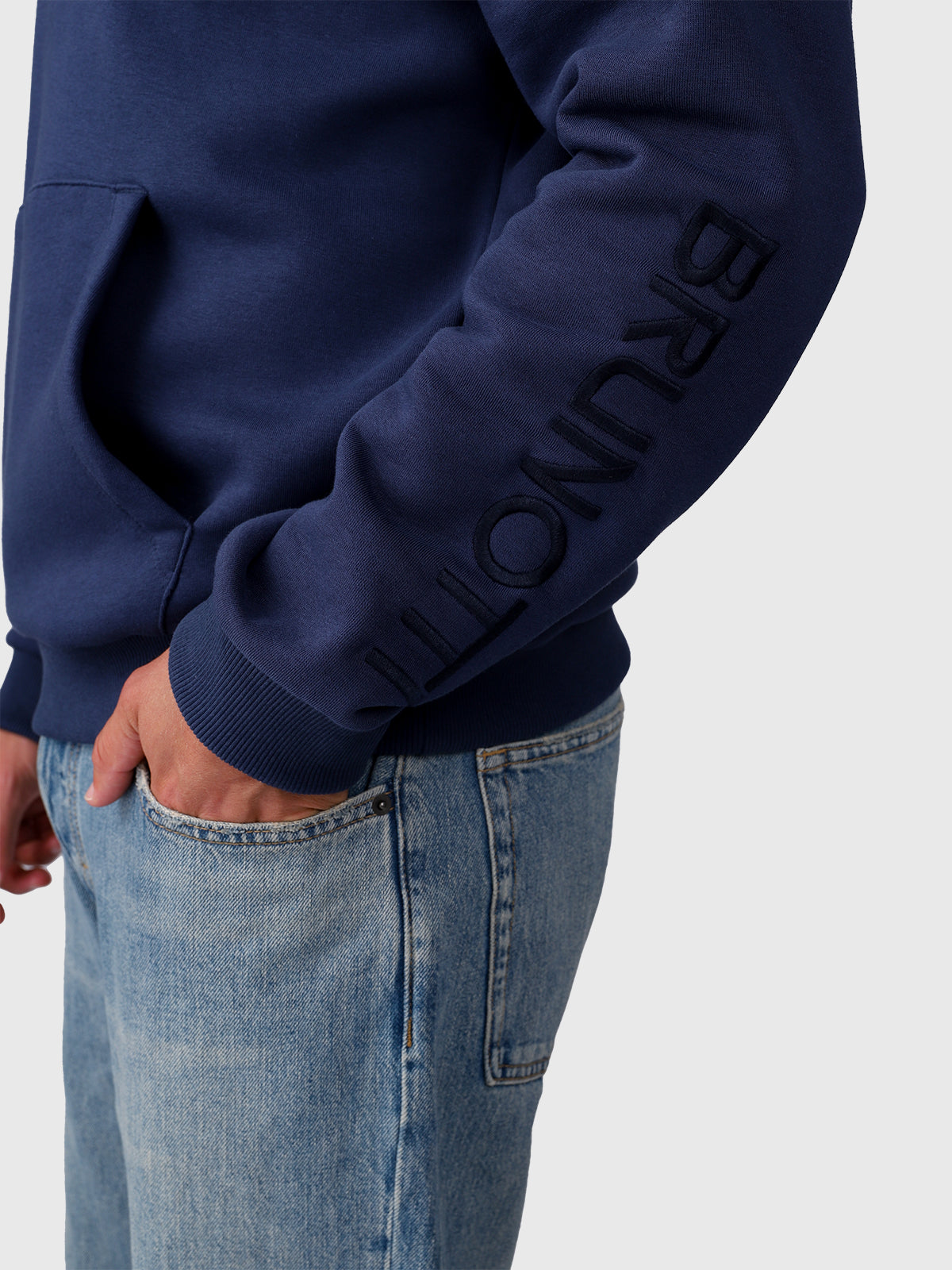 Esseries Men Hoodie | Indigo Blue