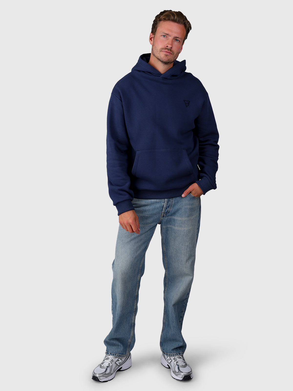 Esseries Men Hoodie | Indigo Blue