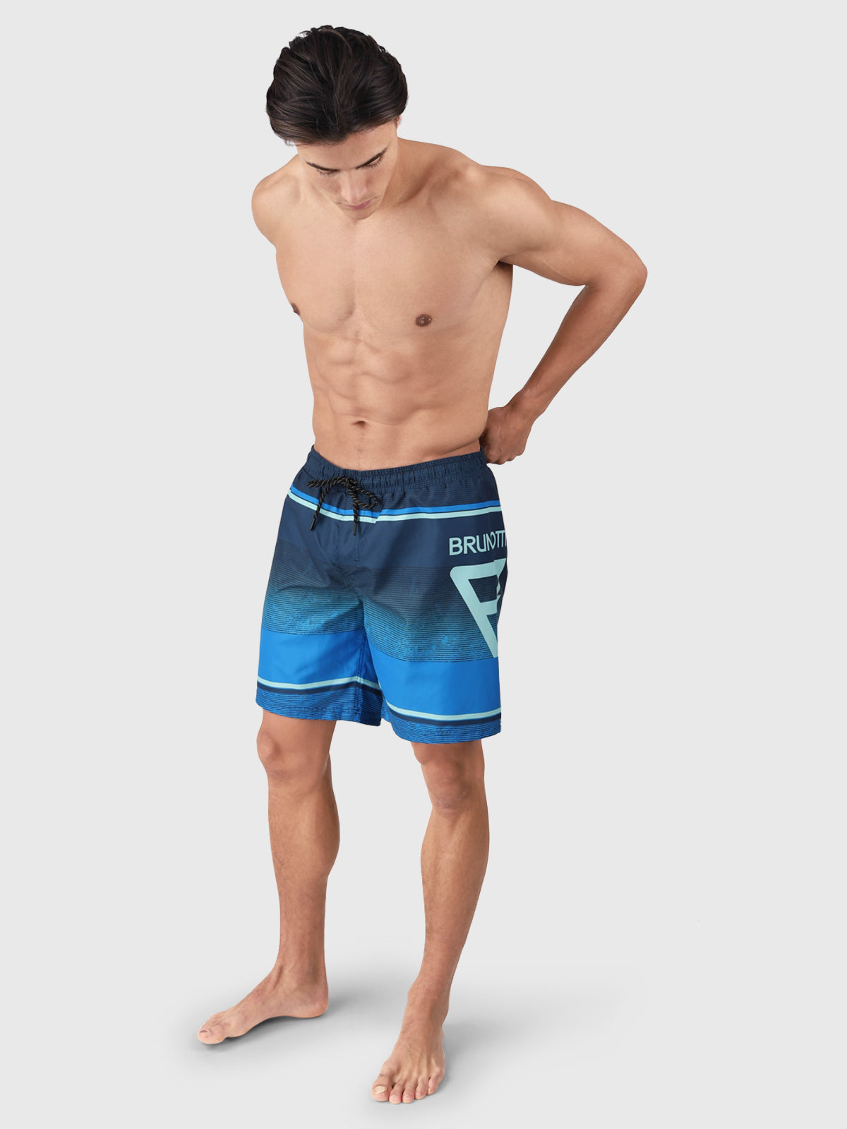 Maros Herren Badeshorts | Neon Blue