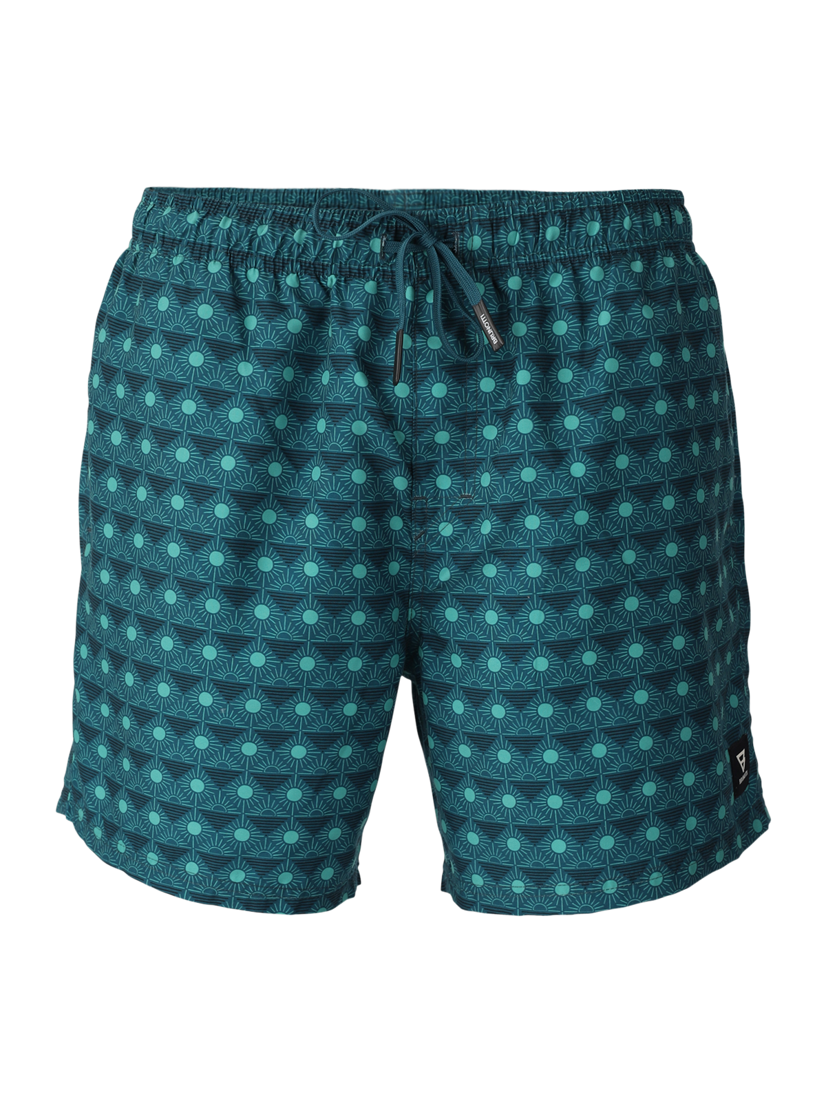 Cester-Mini Men Swim Shorts | Memories Of The Sun Fuel Green