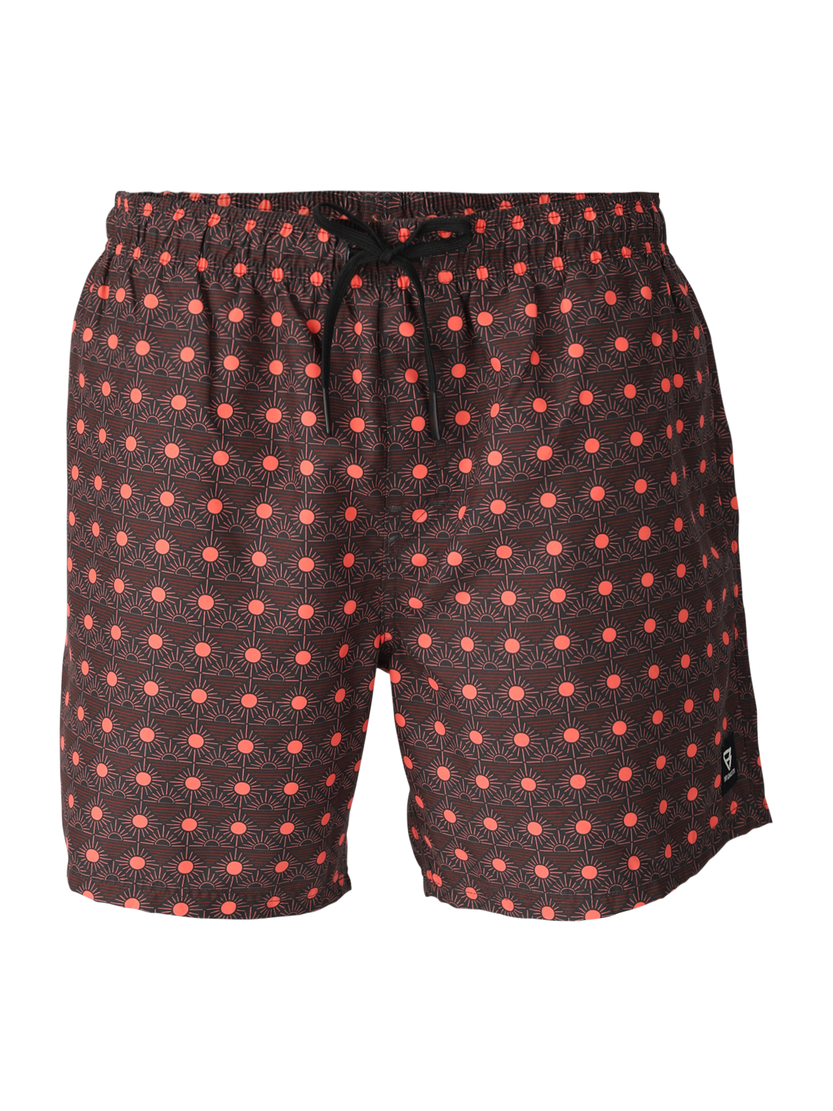 Cester-Mini Men Swim Shorts | Memories Of The Sun Pirate Black
